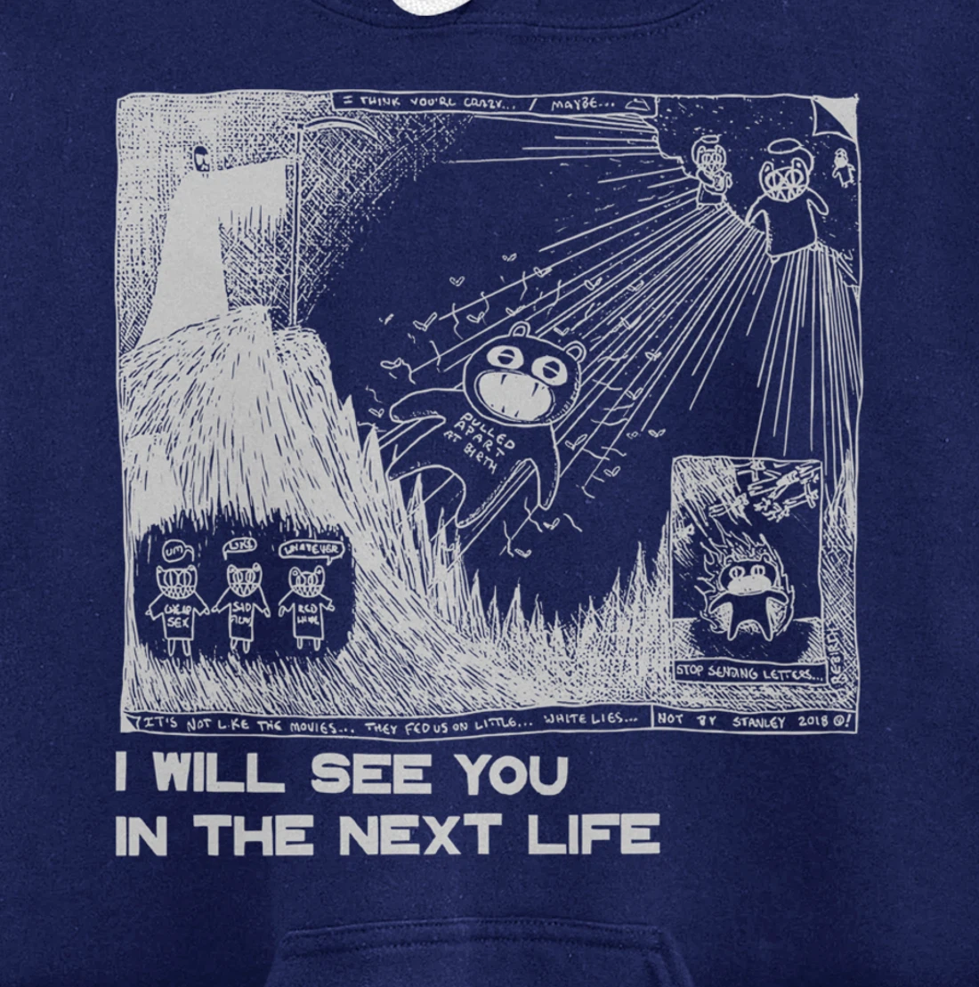 I Will See You In The Next Life Outfits Radio Music 80s 90s Pullover Hoodie