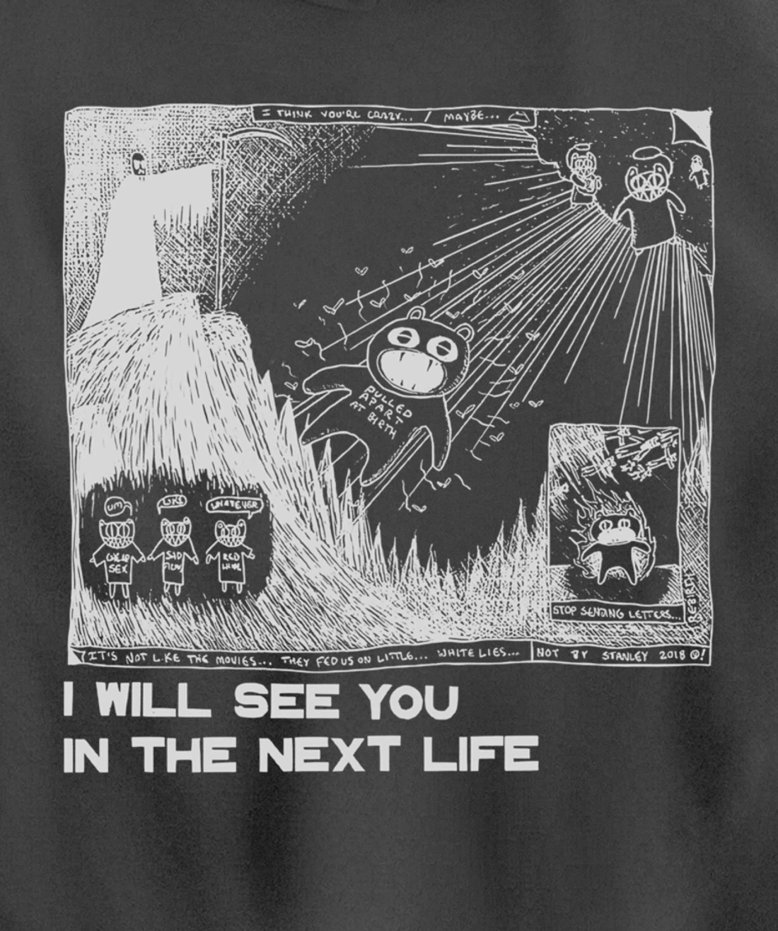 I Will See You In The Next Life Outfits Radio Music 80s 90s Pullover Hoodie