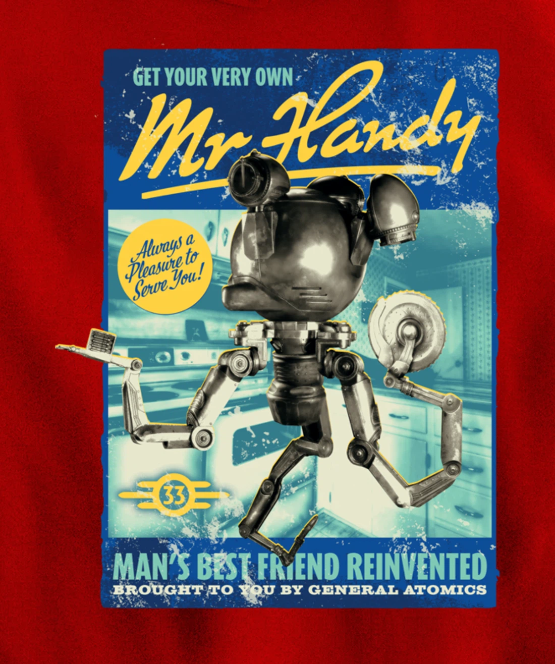 Fallout - Mr. Handy Pullover Hoodie