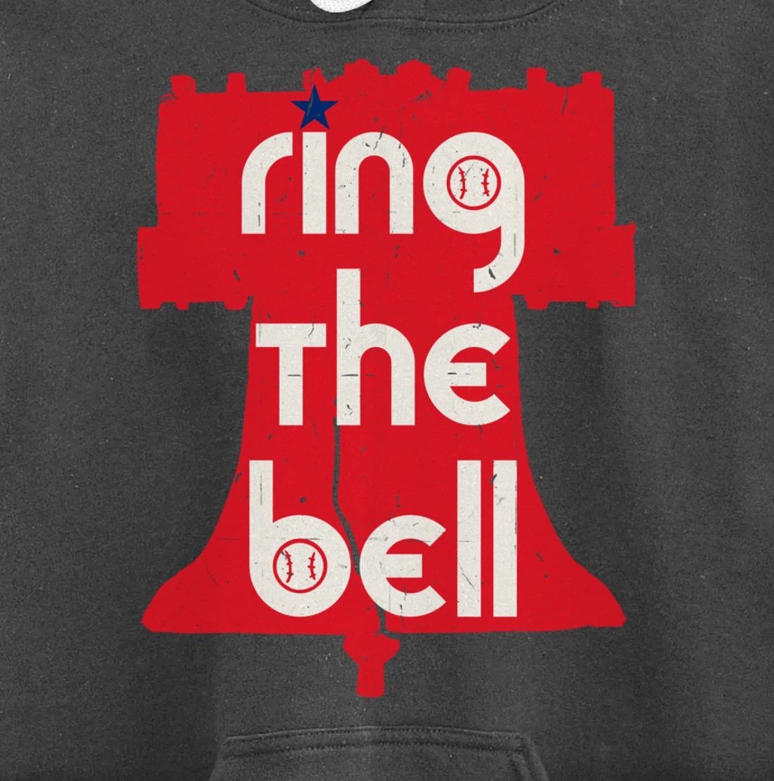 Vintage Ring The Bell Philadelphia Philly Jawn Christmas Tee Pullover Hoodie