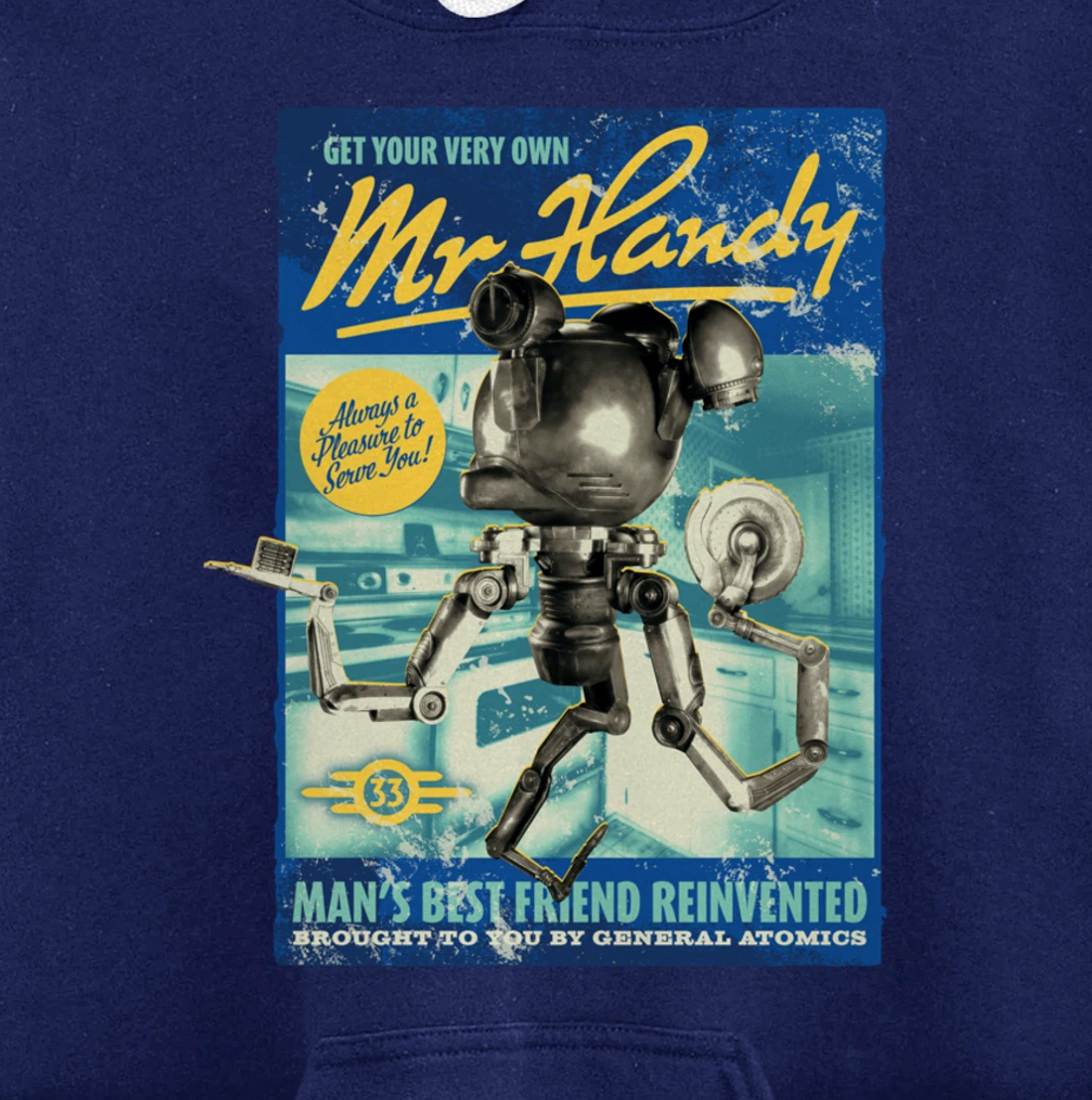 Fallout - Mr. Handy Pullover Hoodie