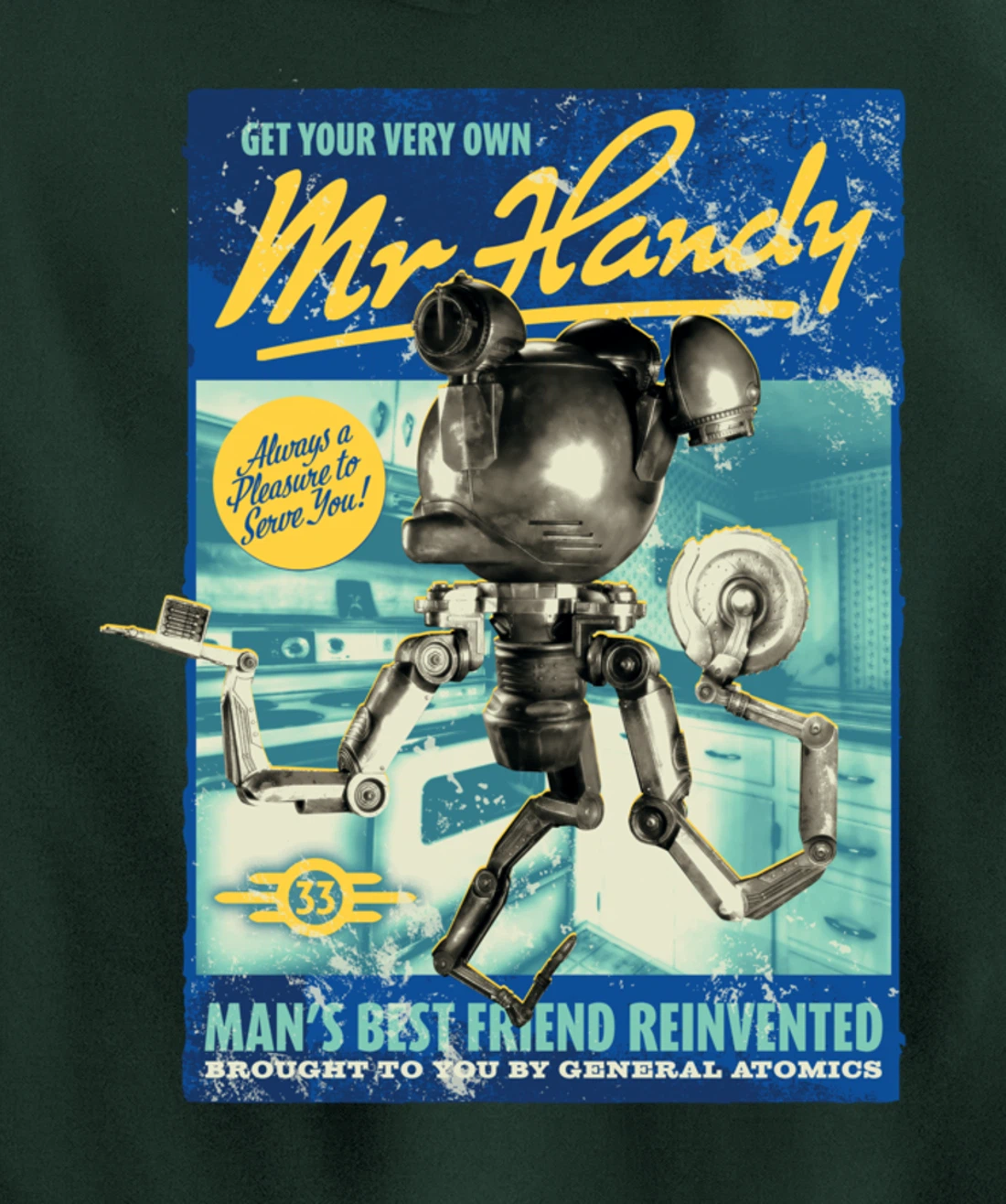 Fallout - Mr. Handy Pullover Hoodie