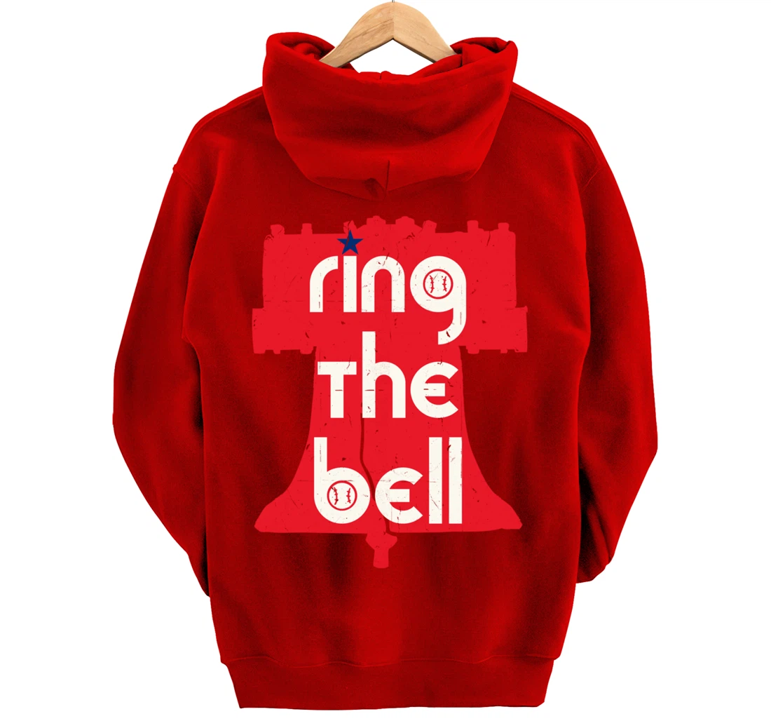 Vintage Ring The Bell Philadelphia Philly Jawn Christmas Tee Pullover Hoodie