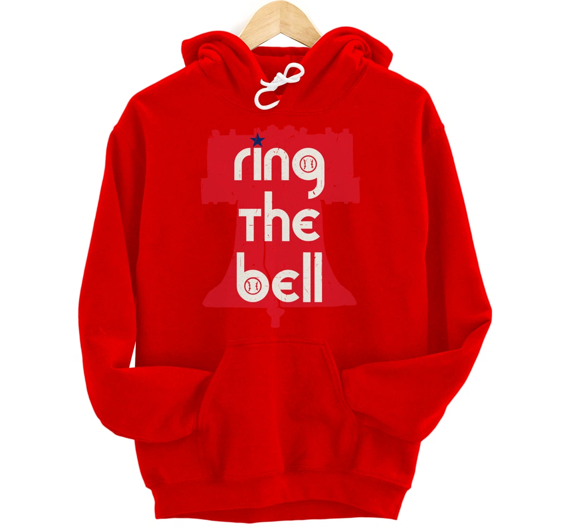 Vintage Ring The Bell Philadelphia Philly Jawn Christmas Tee Pullover Hoodie
