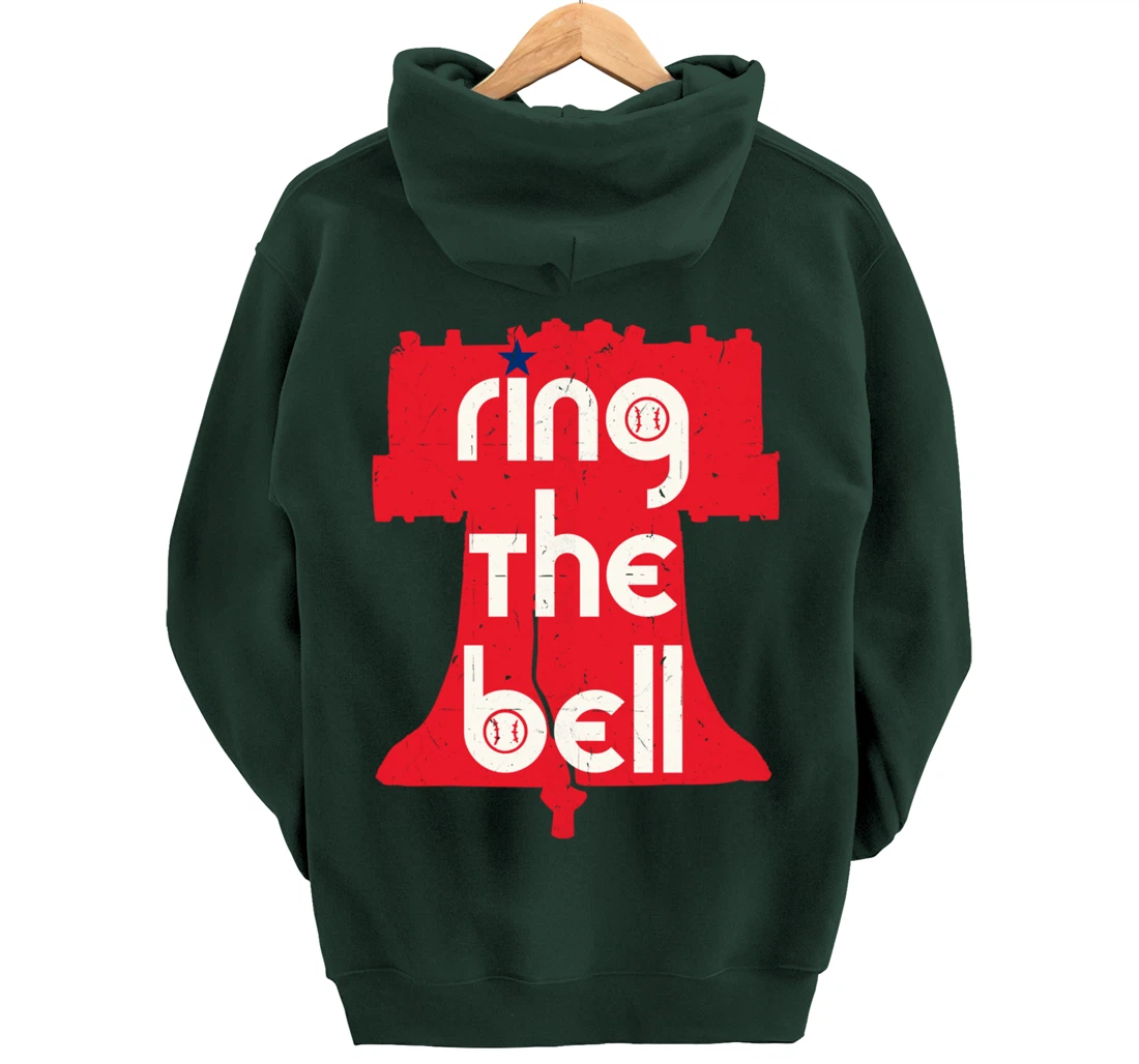 Vintage Ring The Bell Philadelphia Philly Jawn Christmas Tee Pullover Hoodie