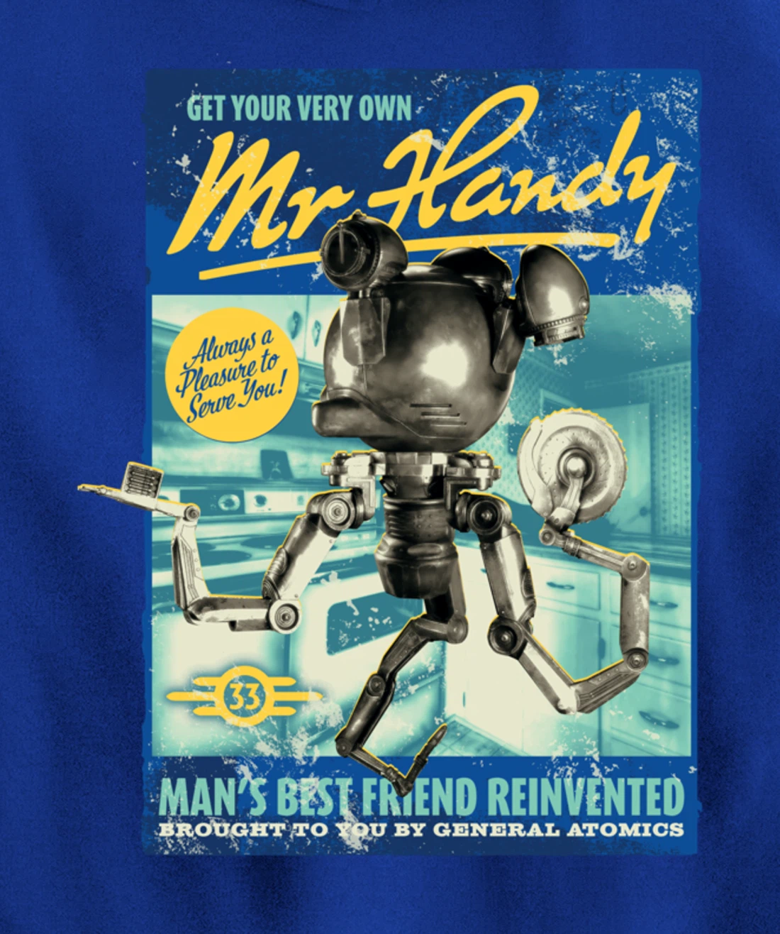 Fallout - Mr. Handy Pullover Hoodie