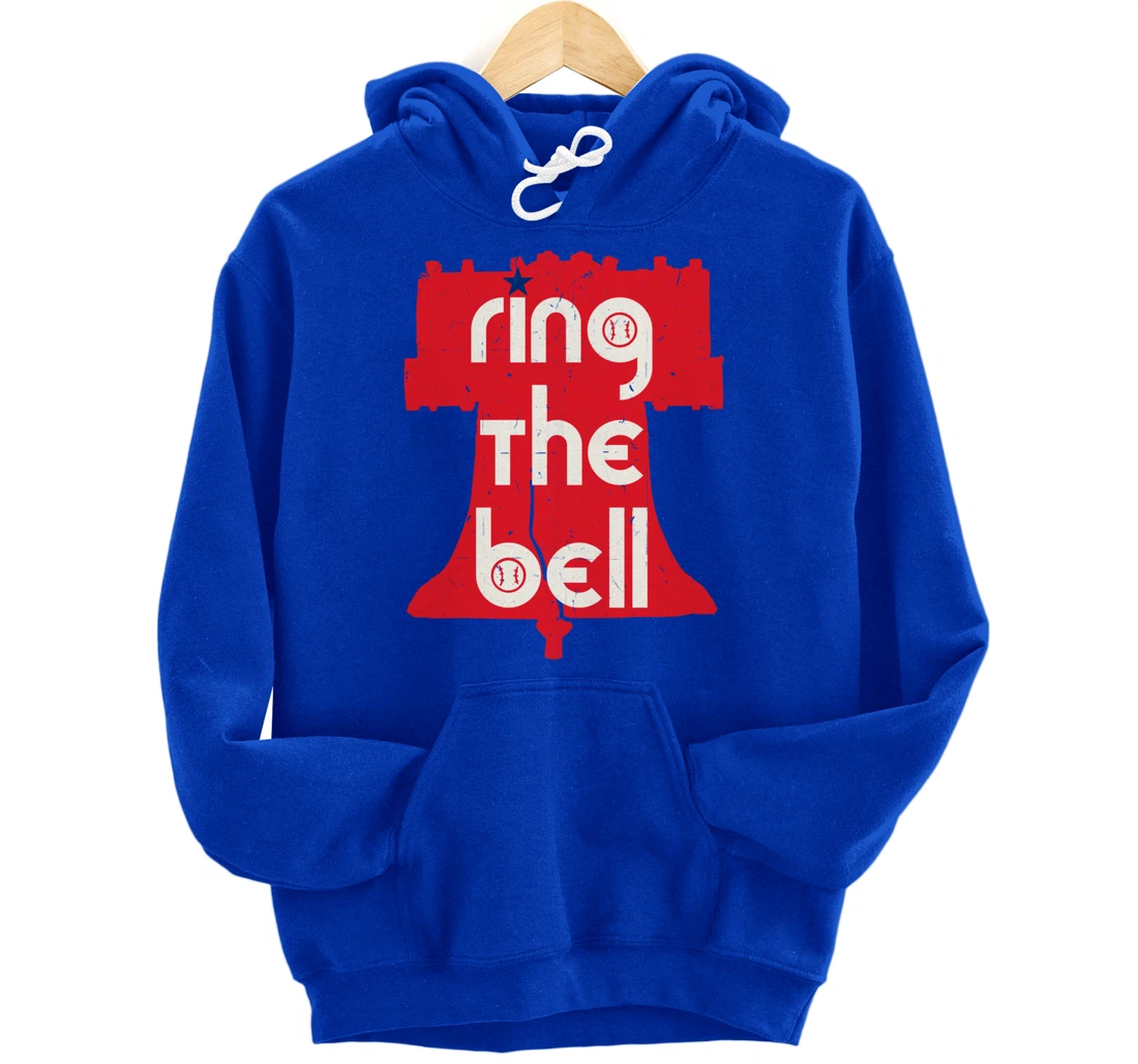 Vintage Ring The Bell Philadelphia Philly Jawn Christmas Tee Pullover Hoodie