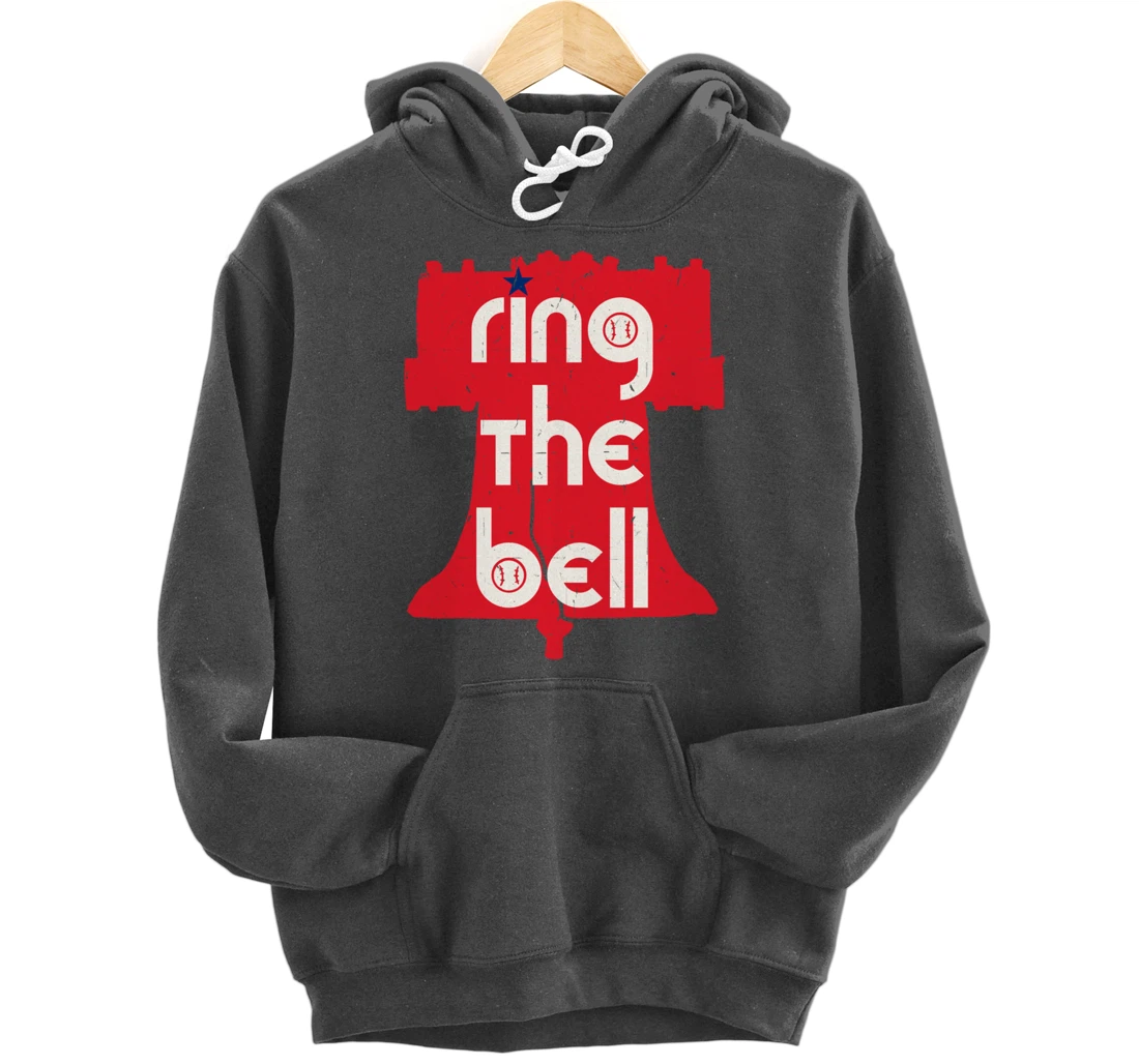Vintage Ring The Bell Philadelphia Philly Jawn Christmas Tee Pullover Hoodie