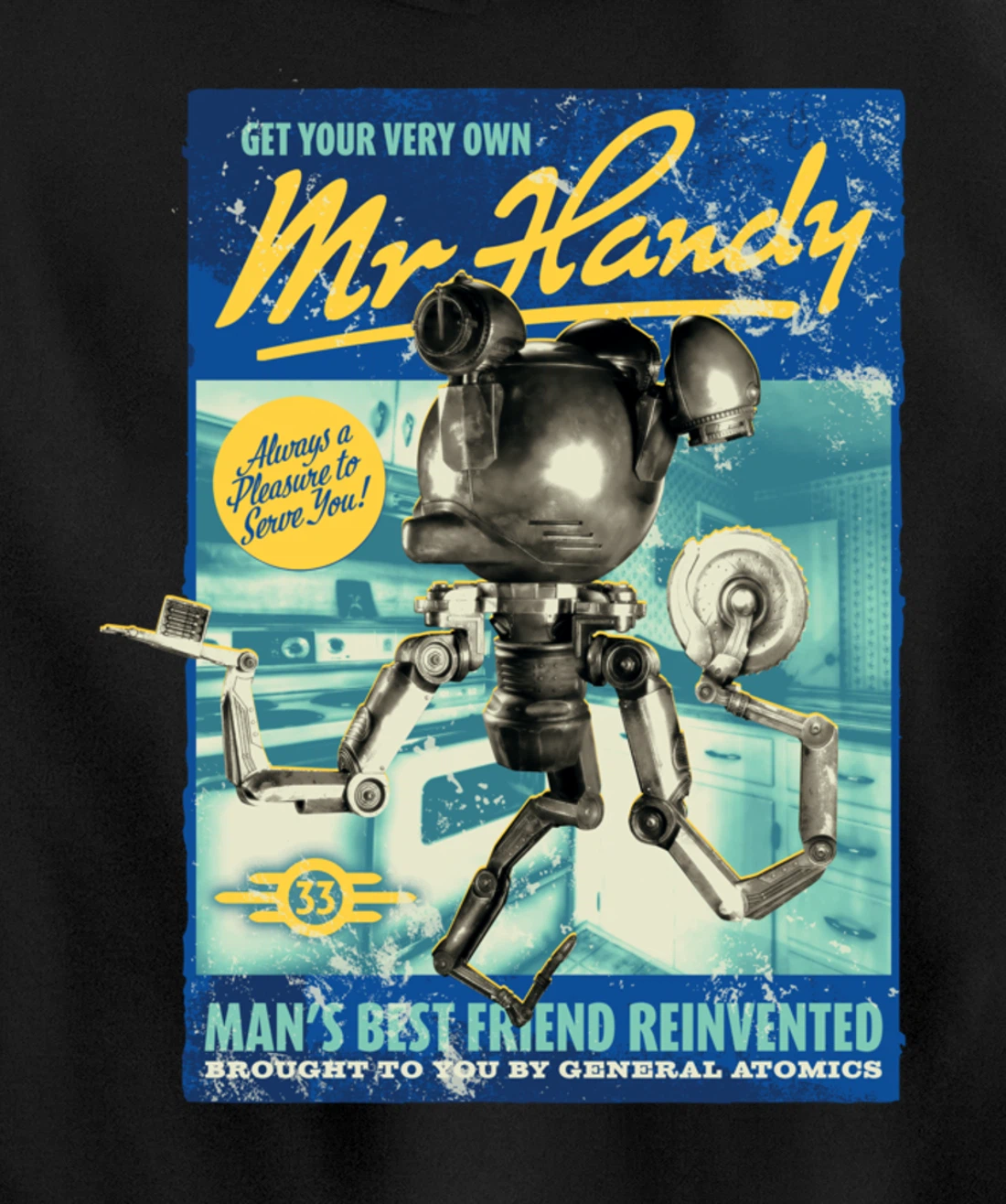 Fallout - Mr. Handy Pullover Hoodie