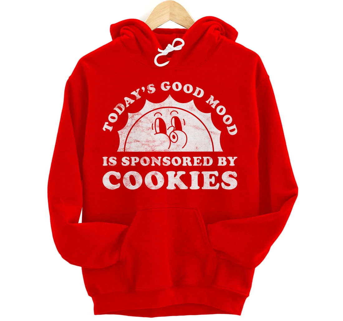 Funny Cute Retro Vintage Cookies or Cookie Pullover Hoodie