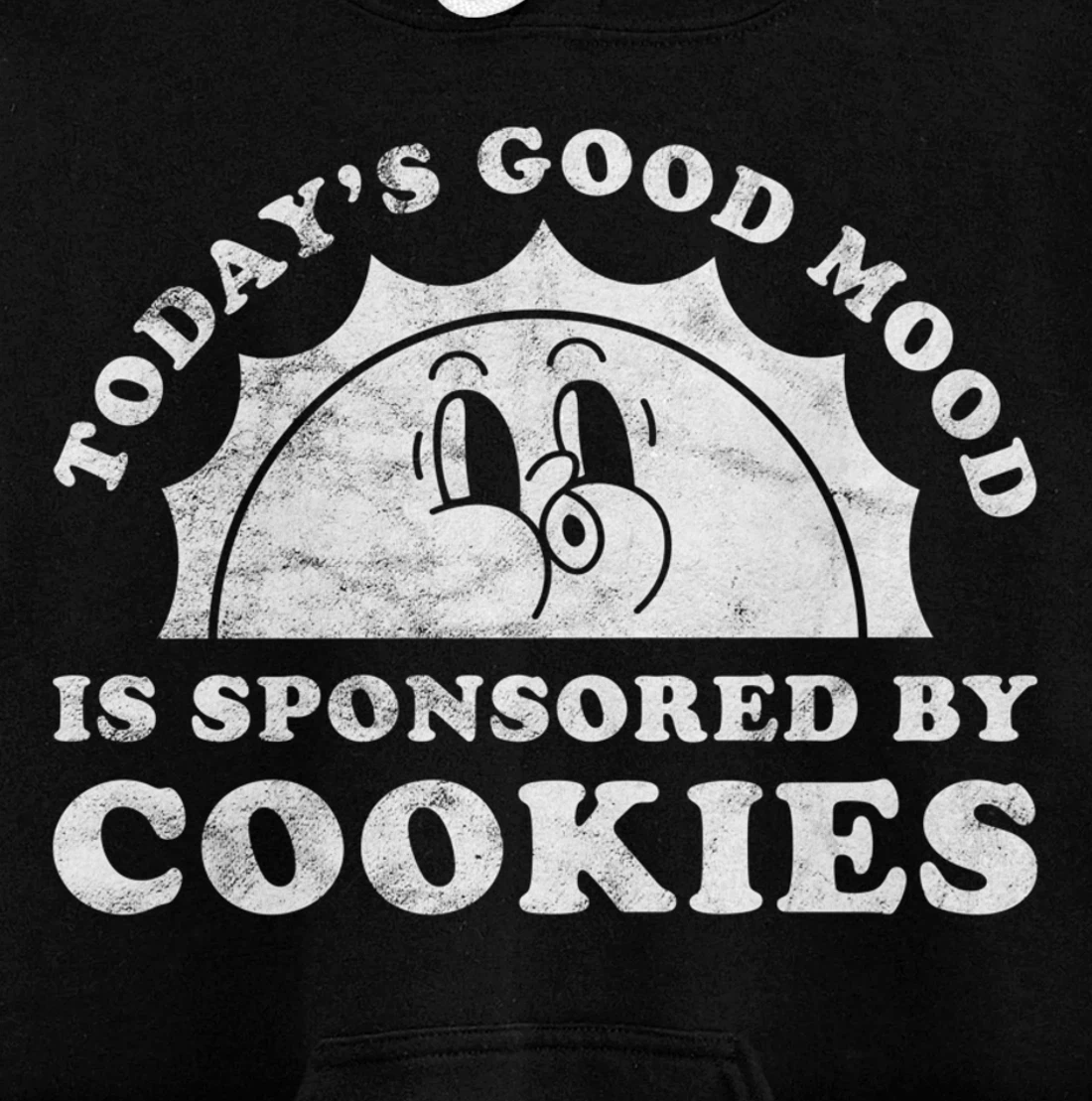 Funny Cute Retro Vintage Cookies or Cookie Pullover Hoodie