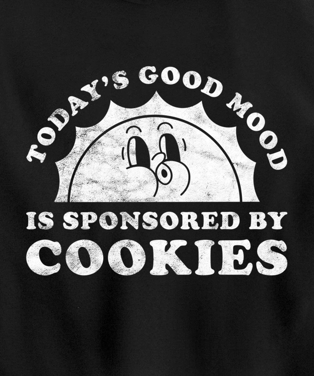 Funny Cute Retro Vintage Cookies or Cookie Pullover Hoodie