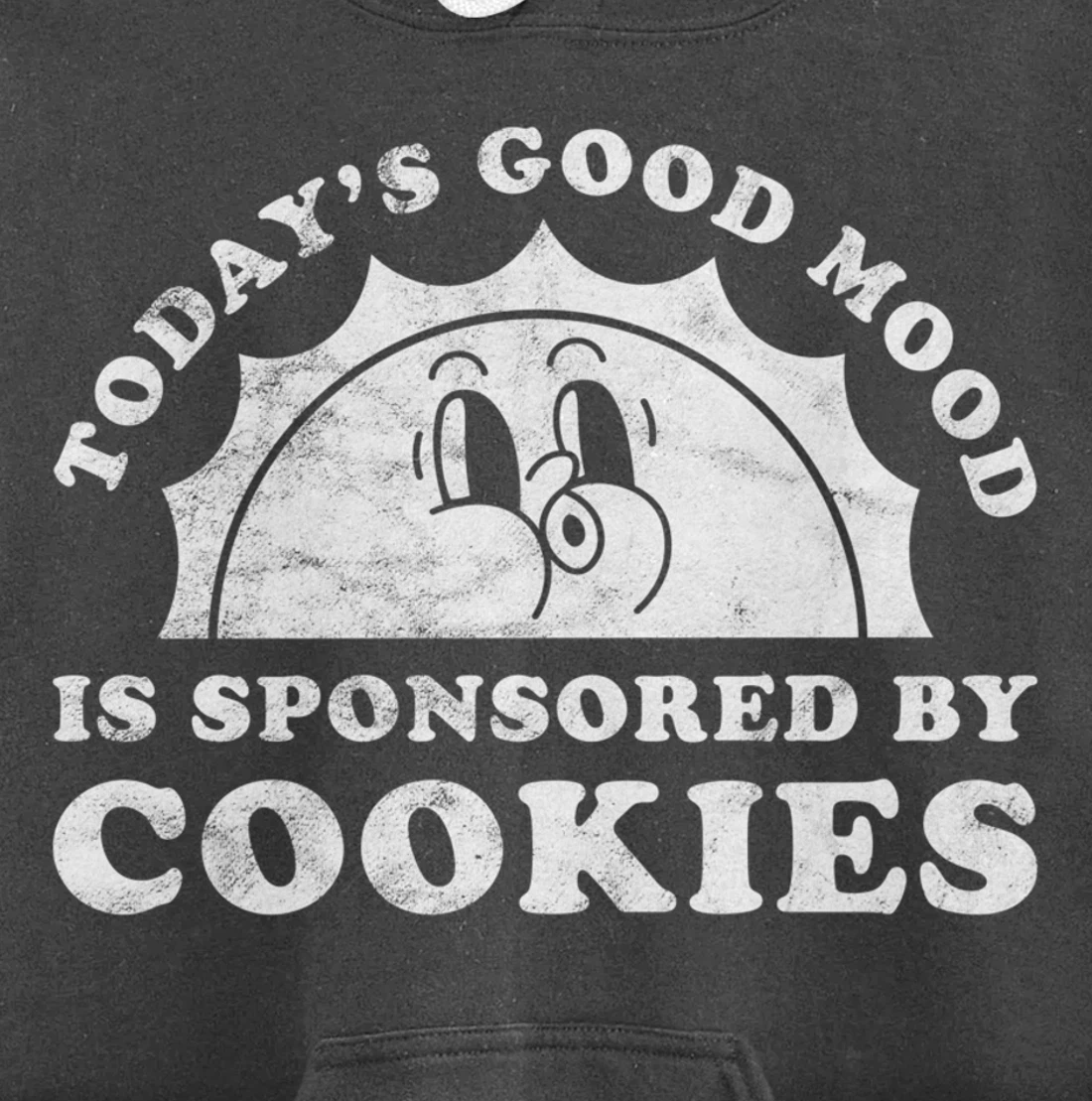 Funny Cute Retro Vintage Cookies or Cookie Pullover Hoodie