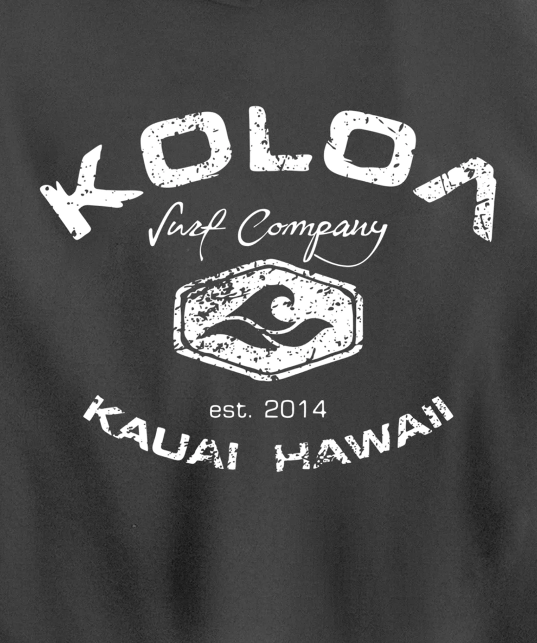 Koloa Surf Vintage Arch Logo Pullover Hoodie