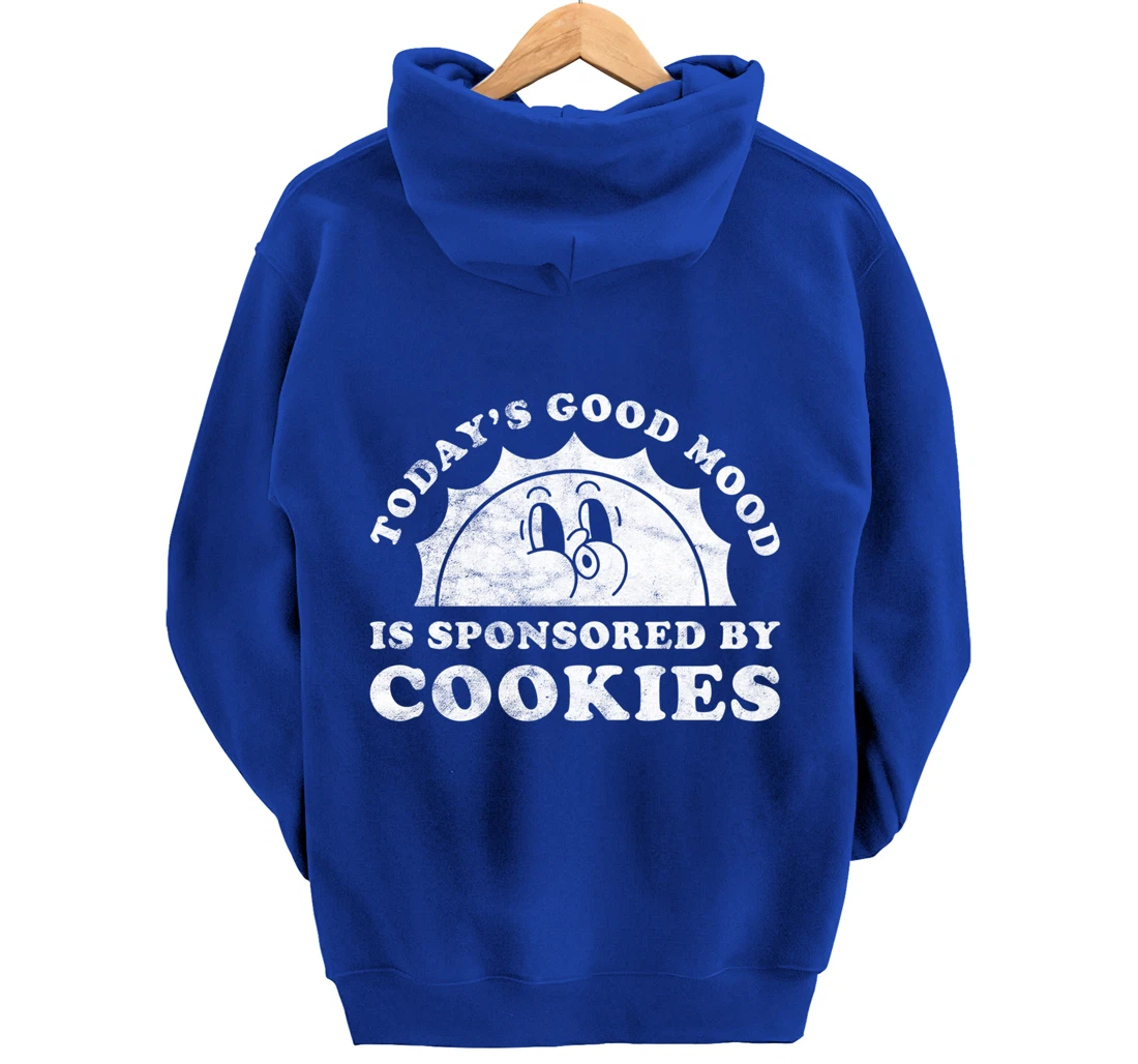 Funny Cute Retro Vintage Cookies or Cookie Pullover Hoodie