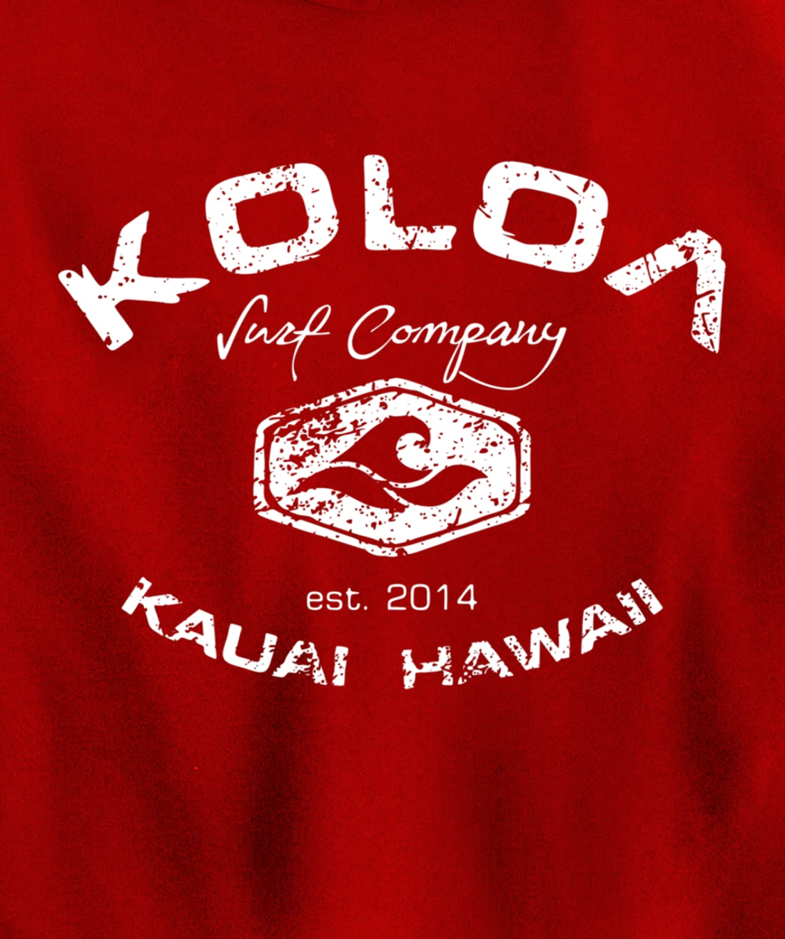 Koloa Surf Vintage Arch Logo Pullover Hoodie