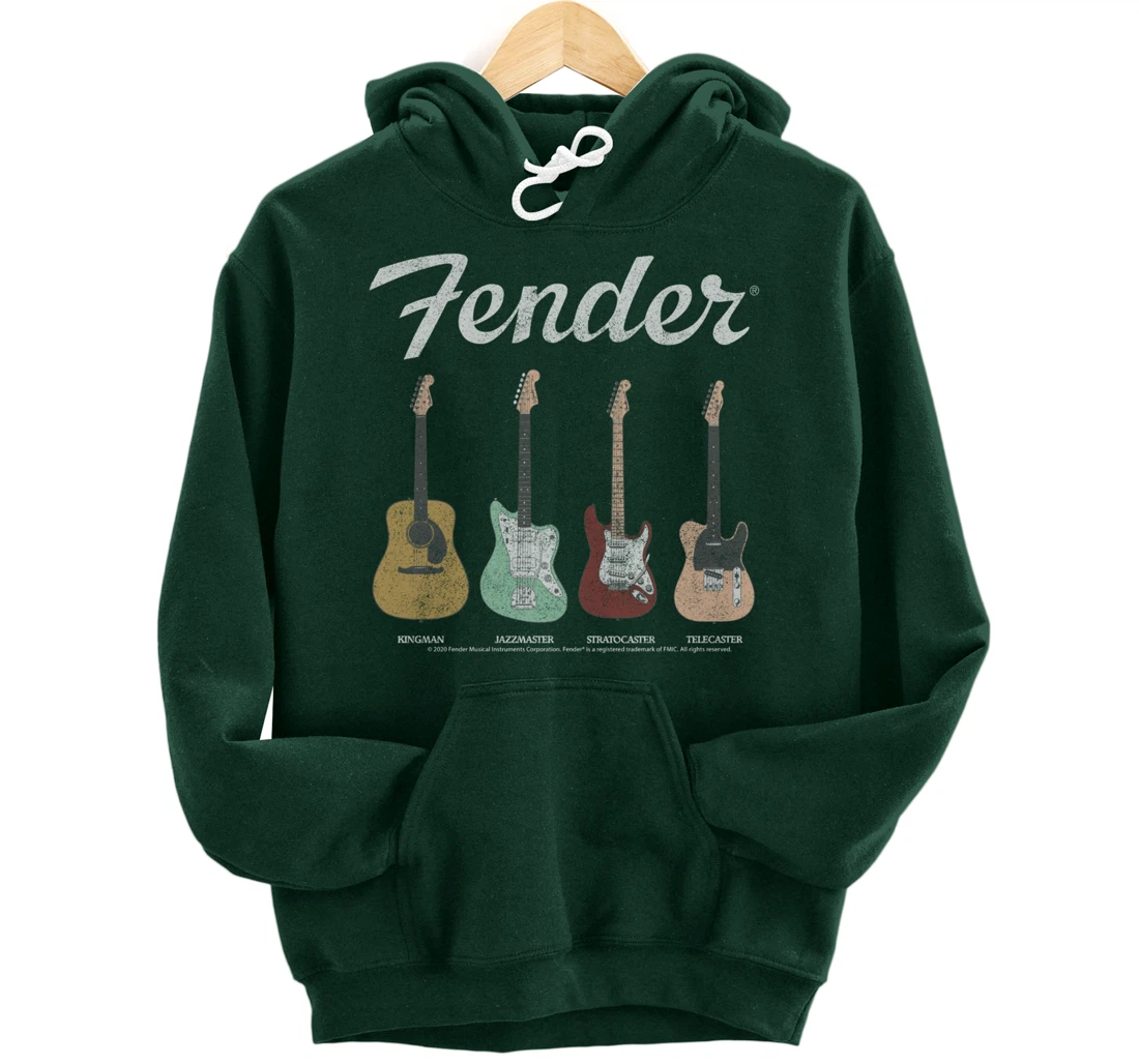 Fender Vintage Guitar Lineup Pullover Hoodie