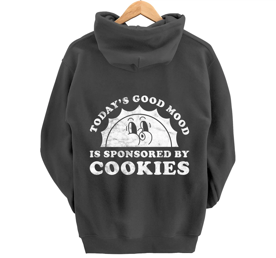 Funny Cute Retro Vintage Cookies or Cookie Pullover Hoodie
