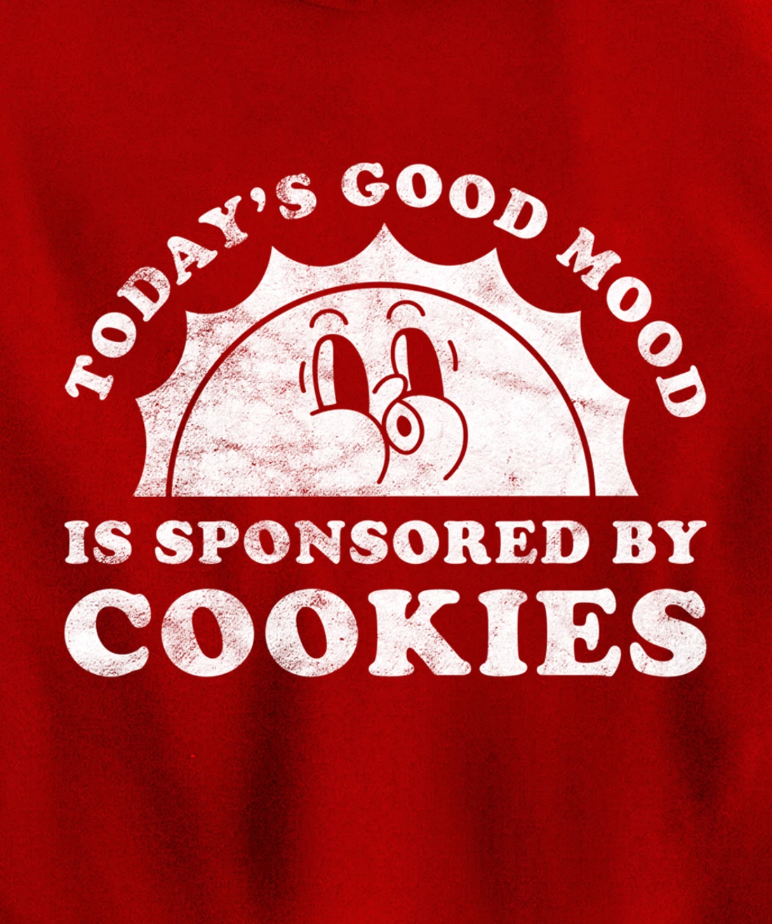 Funny Cute Retro Vintage Cookies or Cookie Pullover Hoodie