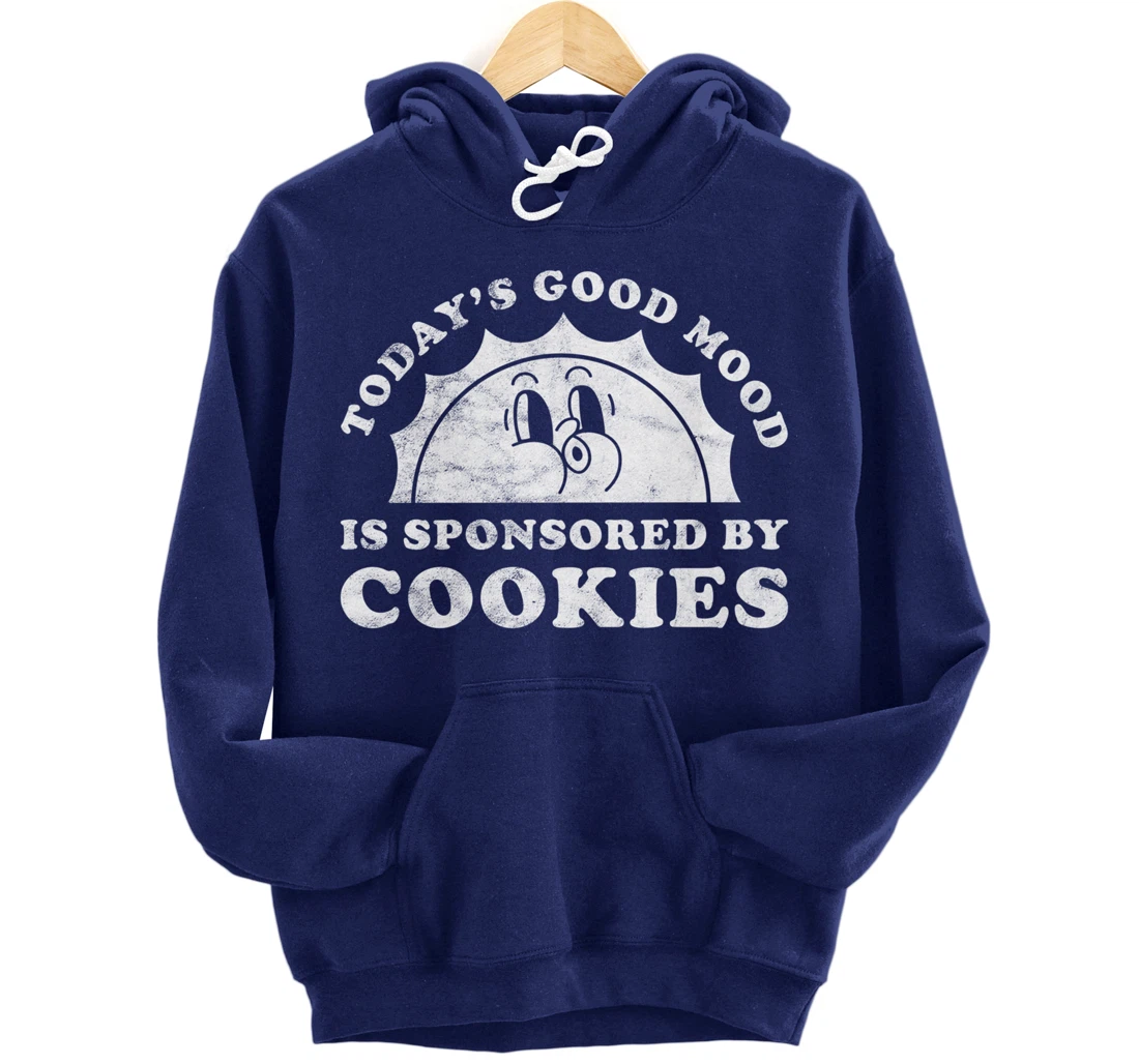 Funny Cute Retro Vintage Cookies or Cookie Pullover Hoodie