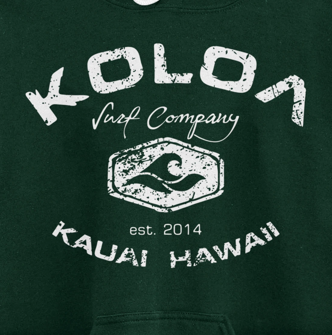 Koloa Surf Vintage Arch Logo Pullover Hoodie