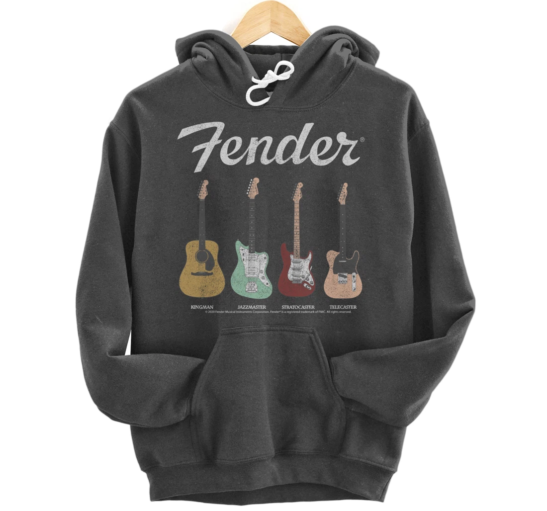 Fender Vintage Guitar Lineup Pullover Hoodie