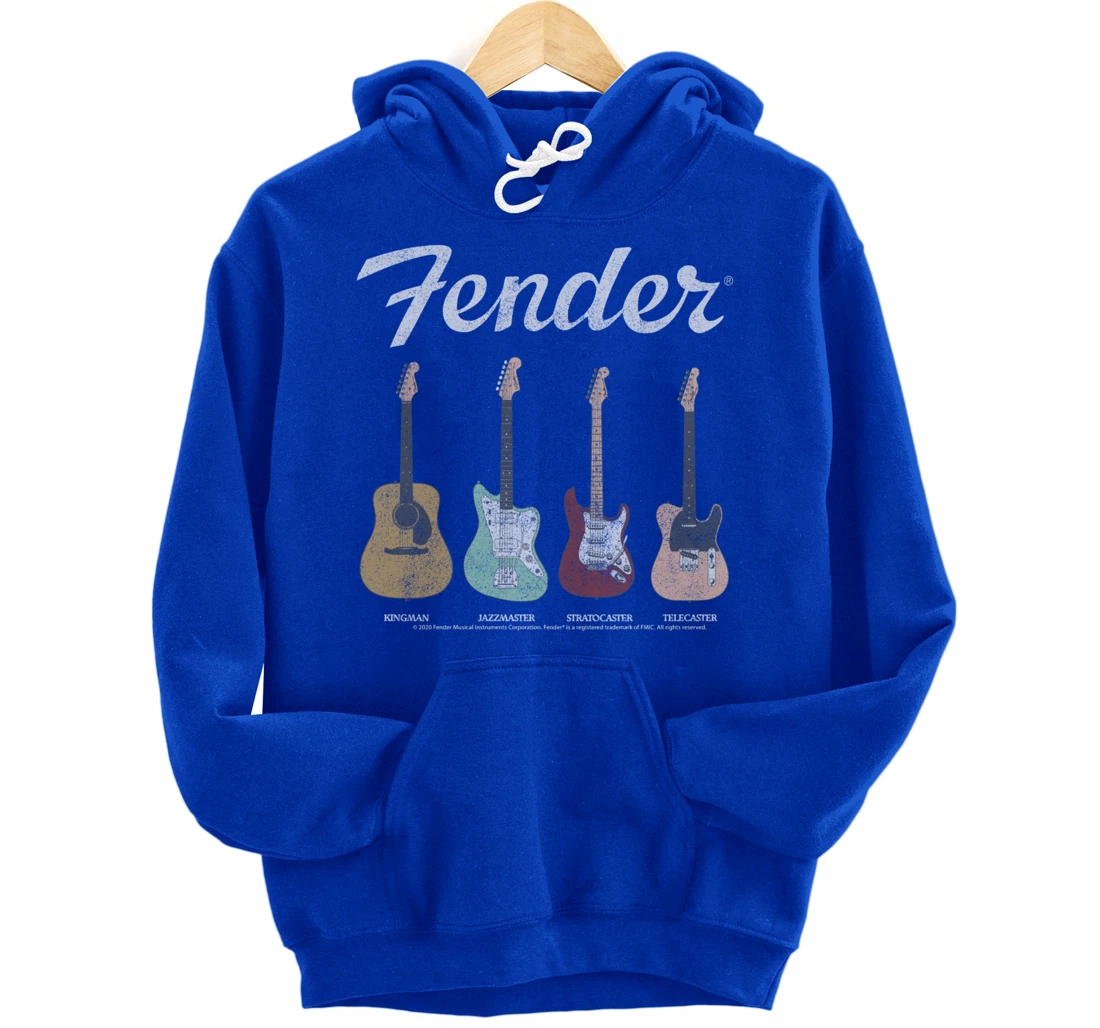 Fender Vintage Guitar Lineup Pullover Hoodie