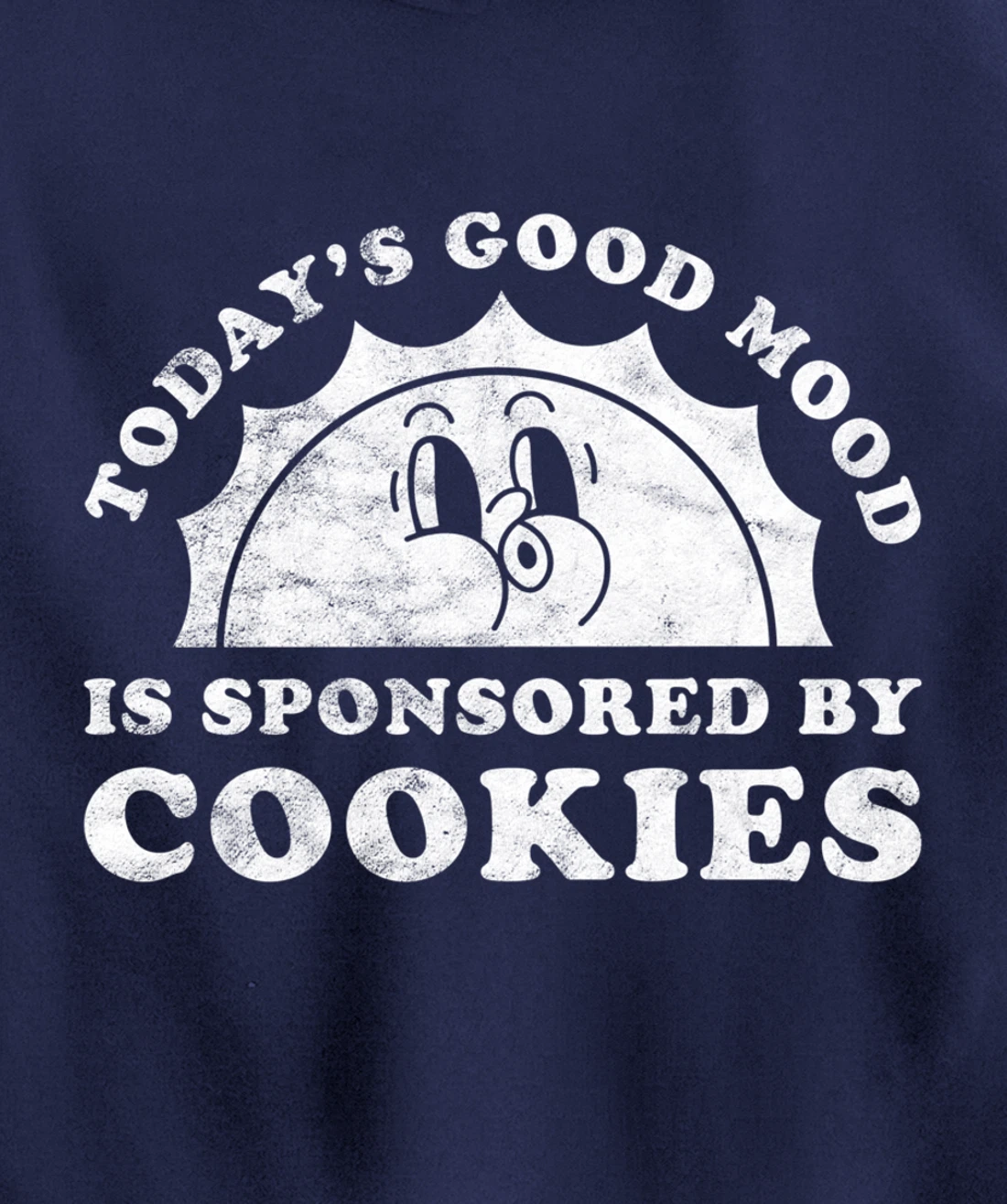 Funny Cute Retro Vintage Cookies or Cookie Pullover Hoodie
