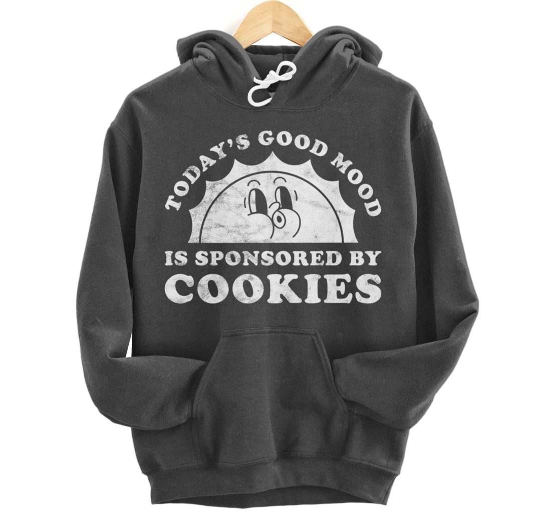 Funny Cute Retro Vintage Cookies or Cookie Pullover Hoodie