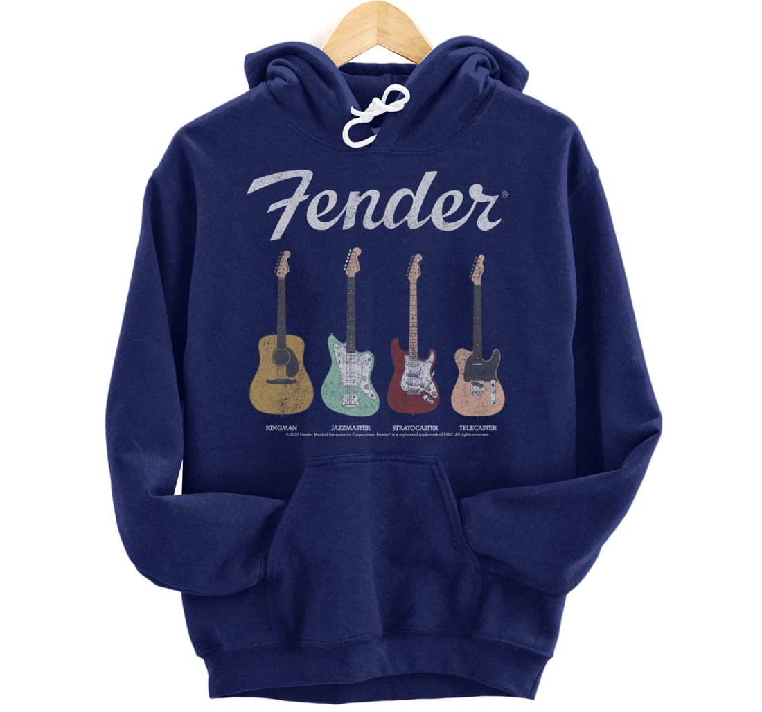 Fender Vintage Guitar Lineup Pullover Hoodie