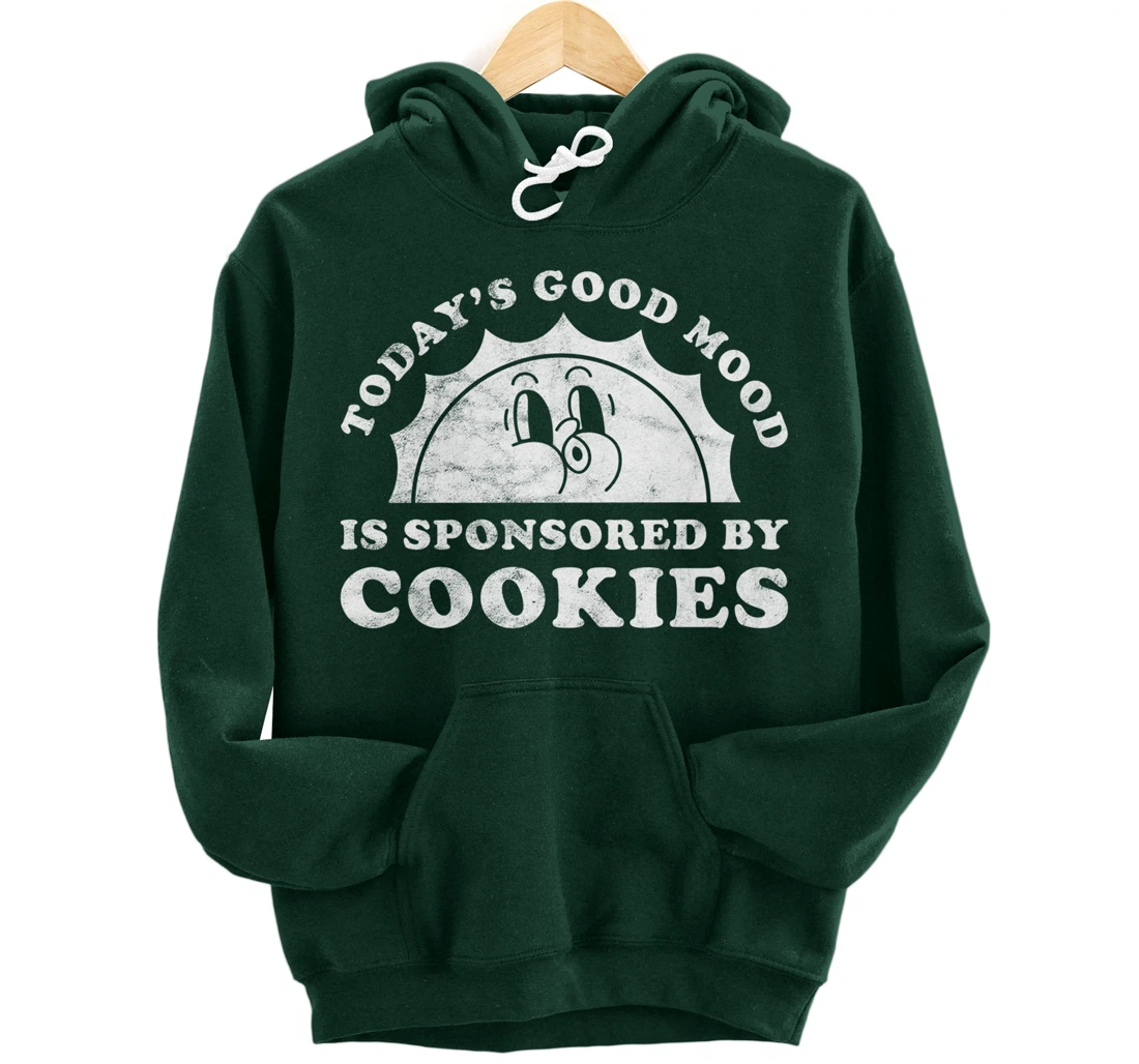 Funny Cute Retro Vintage Cookies or Cookie Pullover Hoodie