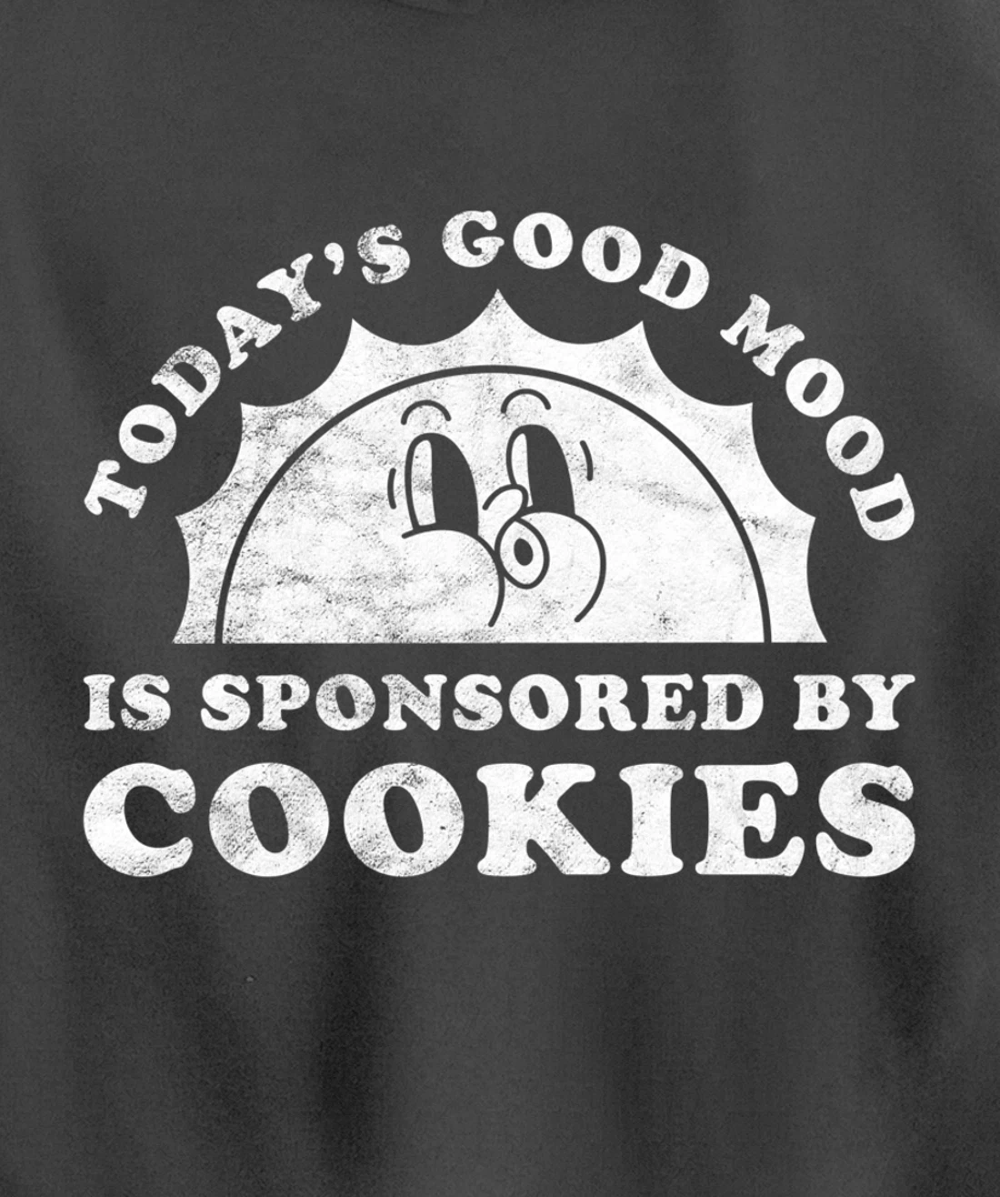 Funny Cute Retro Vintage Cookies or Cookie Pullover Hoodie