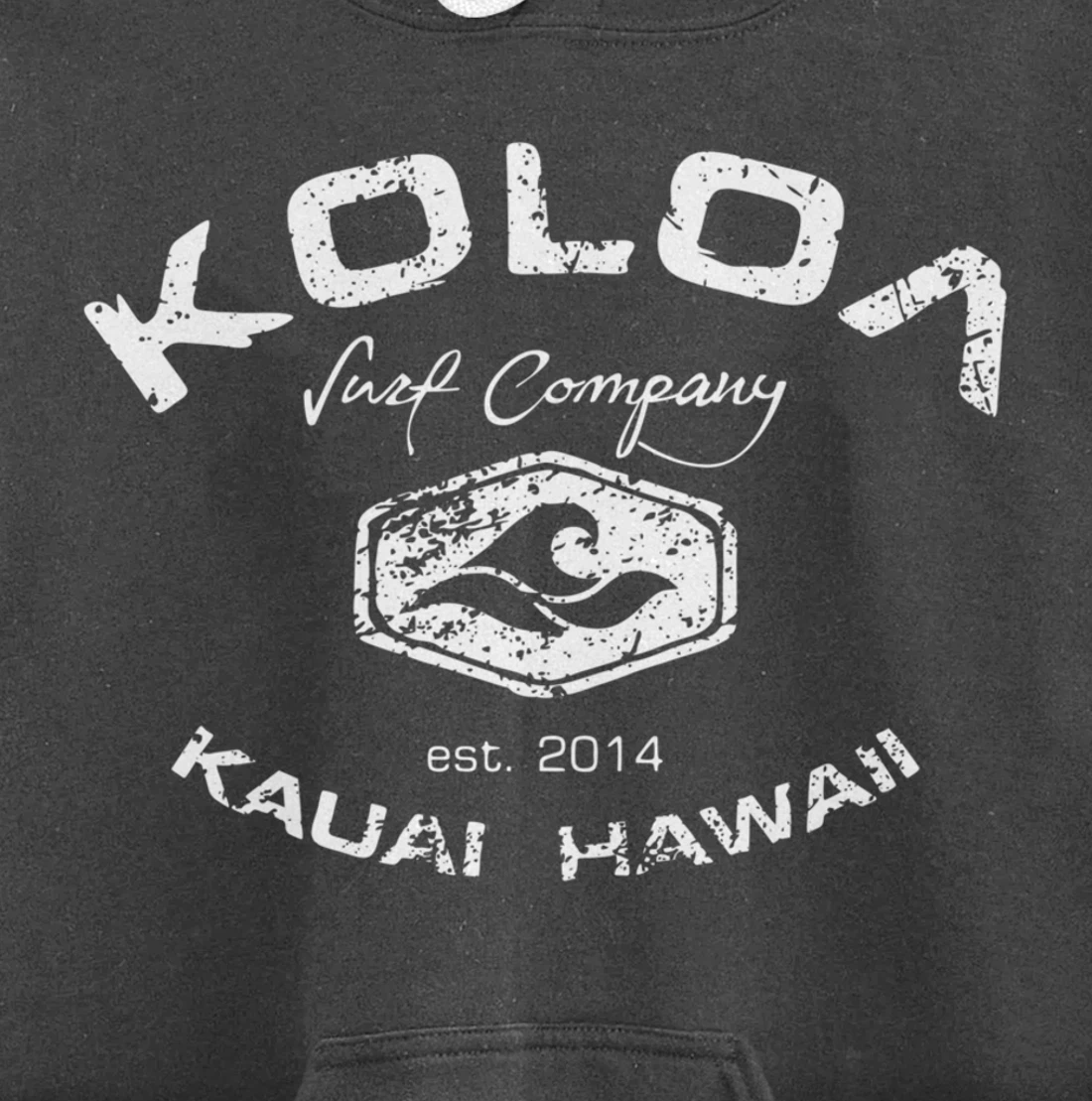 Koloa Surf Vintage Arch Logo Pullover Hoodie