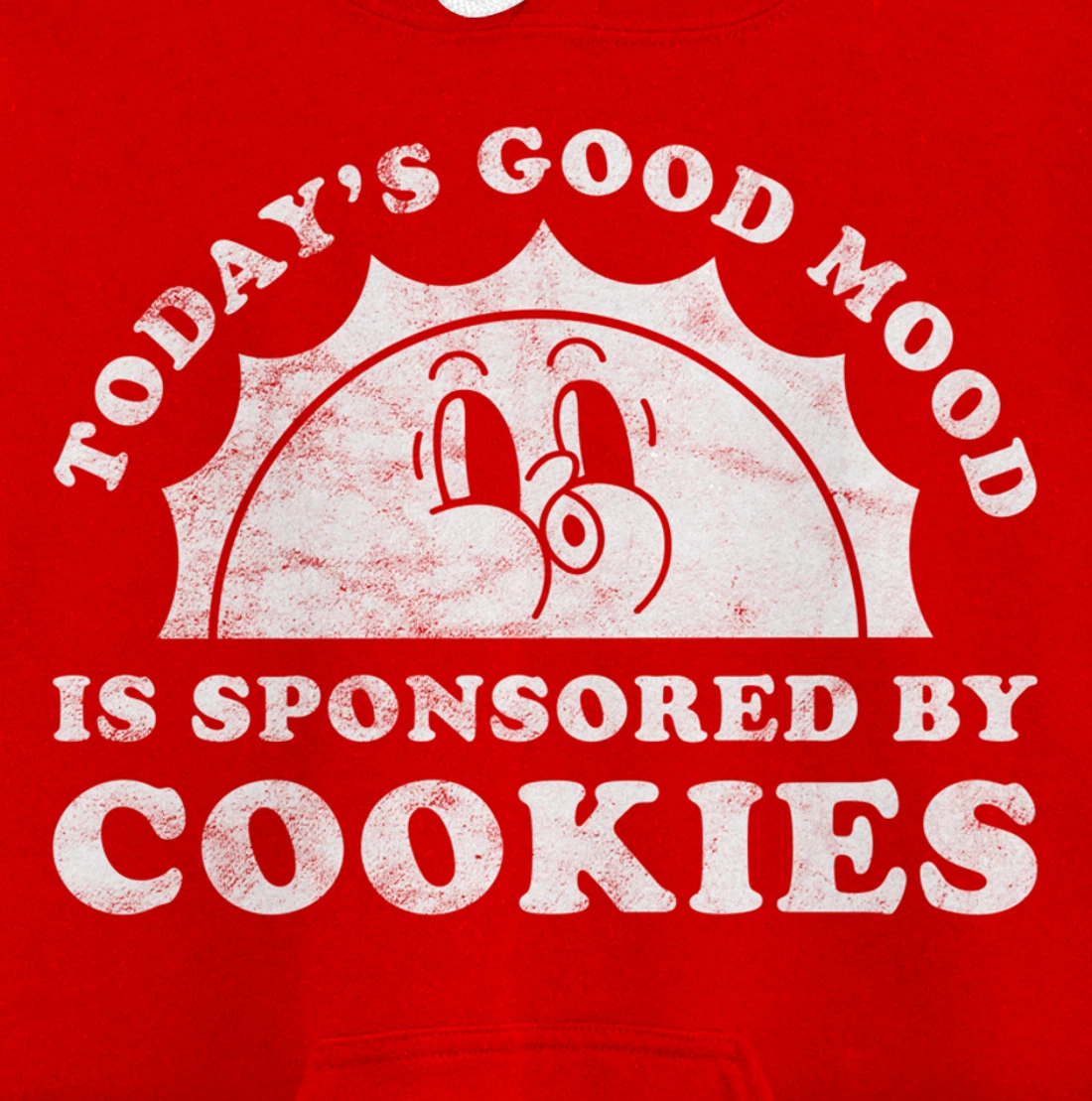 Funny Cute Retro Vintage Cookies or Cookie Pullover Hoodie