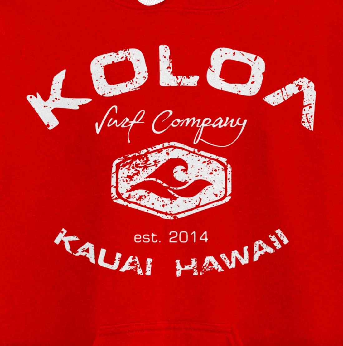 Koloa Surf Vintage Arch Logo Pullover Hoodie