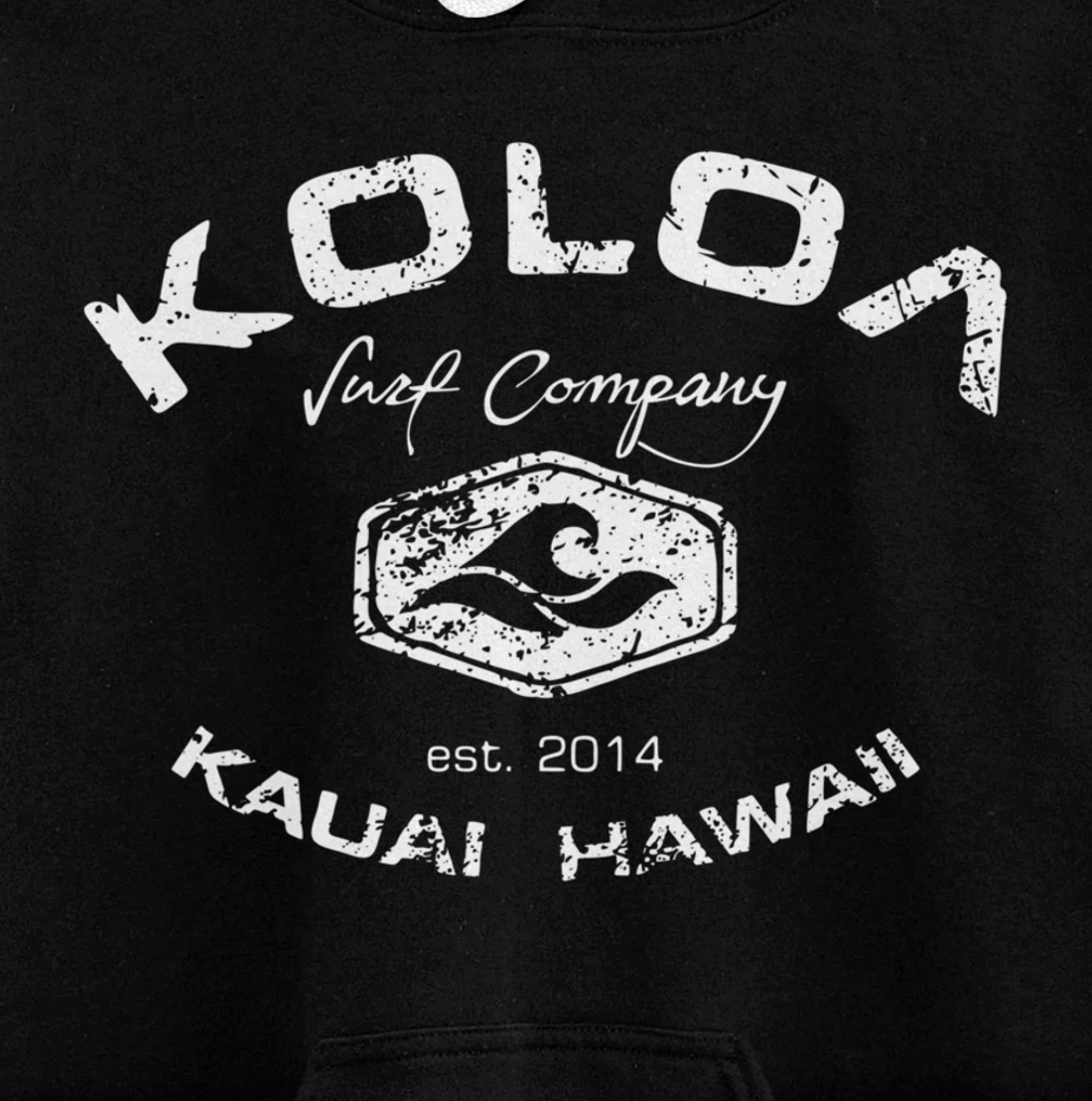 Koloa Surf Vintage Arch Logo Pullover Hoodie