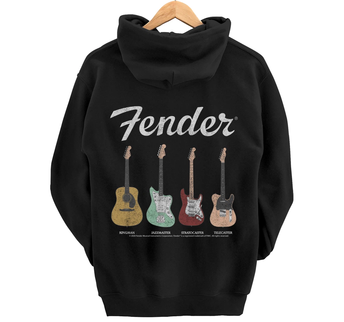 Fender Vintage Guitar Lineup Pullover Hoodie