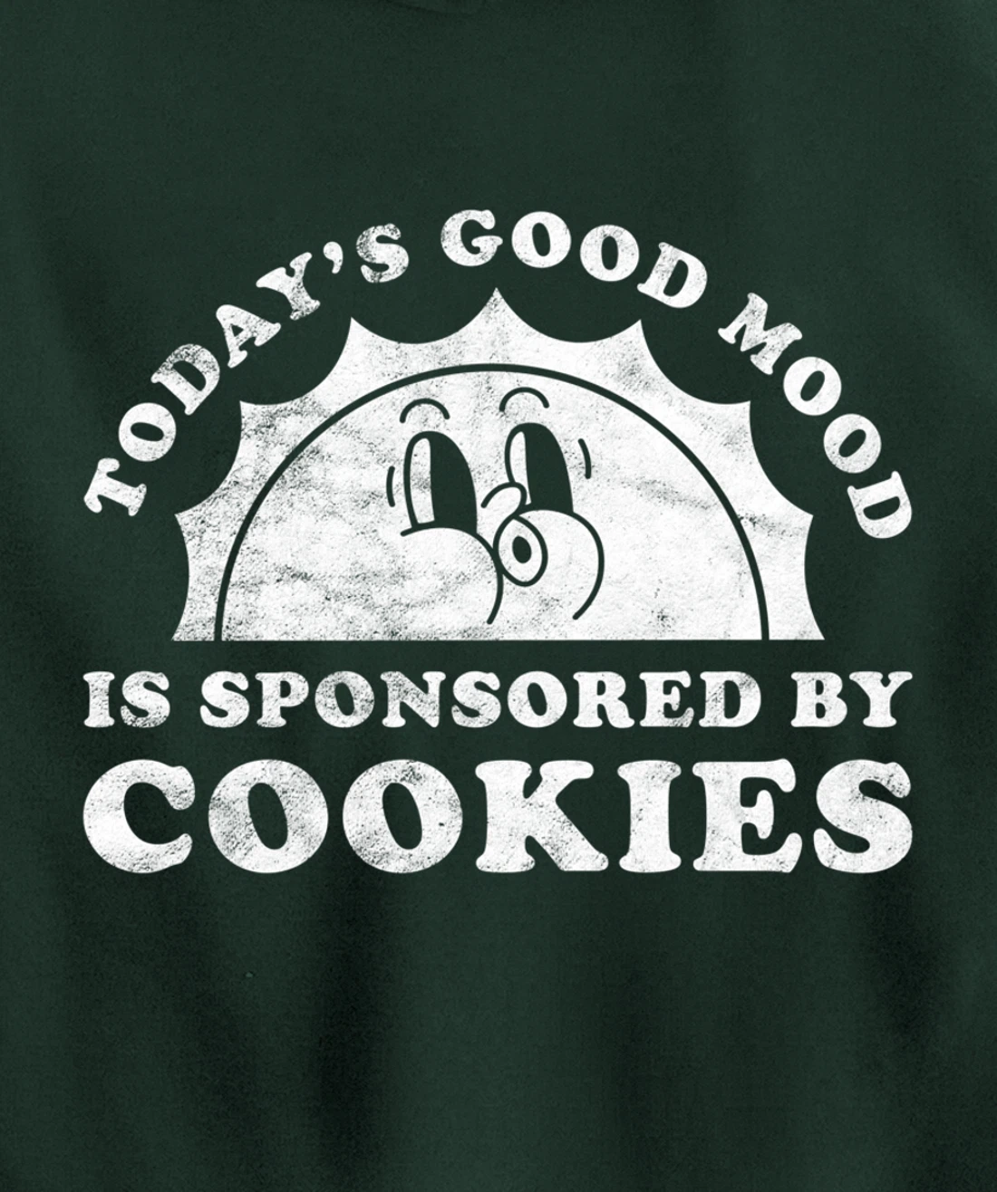 Funny Cute Retro Vintage Cookies or Cookie Pullover Hoodie