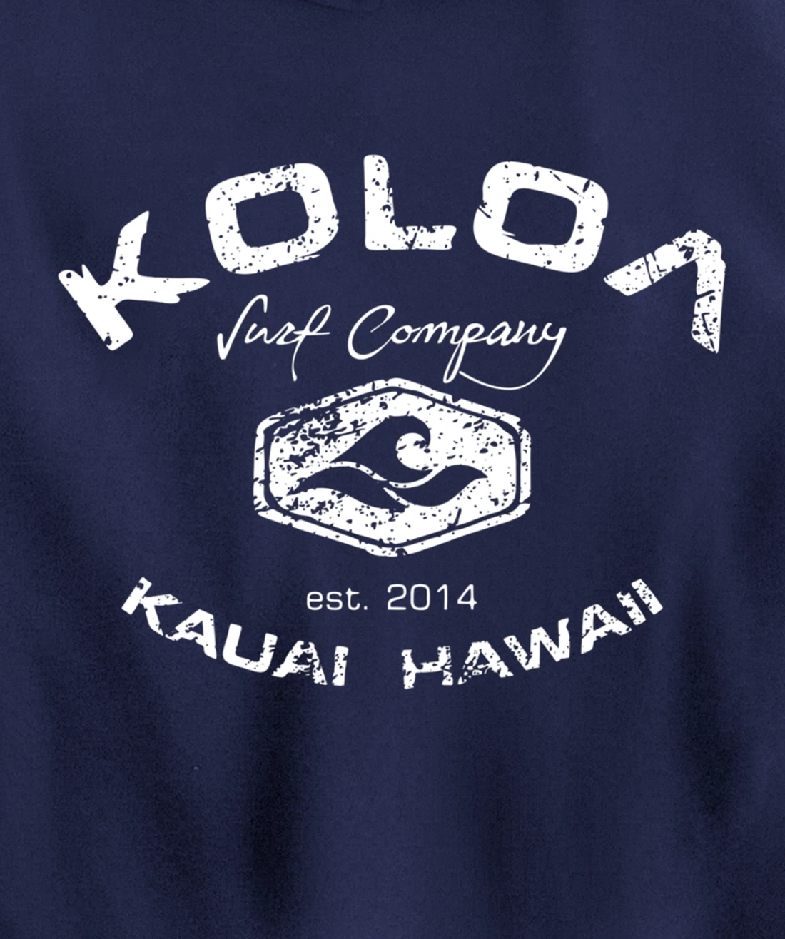 Koloa Surf Vintage Arch Logo Pullover Hoodie