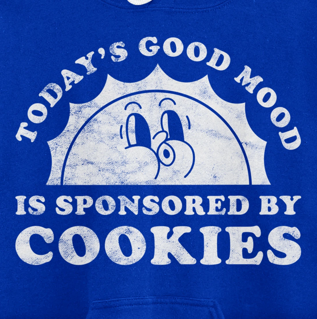 Funny Cute Retro Vintage Cookies or Cookie Pullover Hoodie