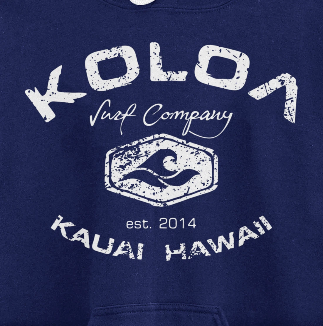 Koloa Surf Vintage Arch Logo Pullover Hoodie