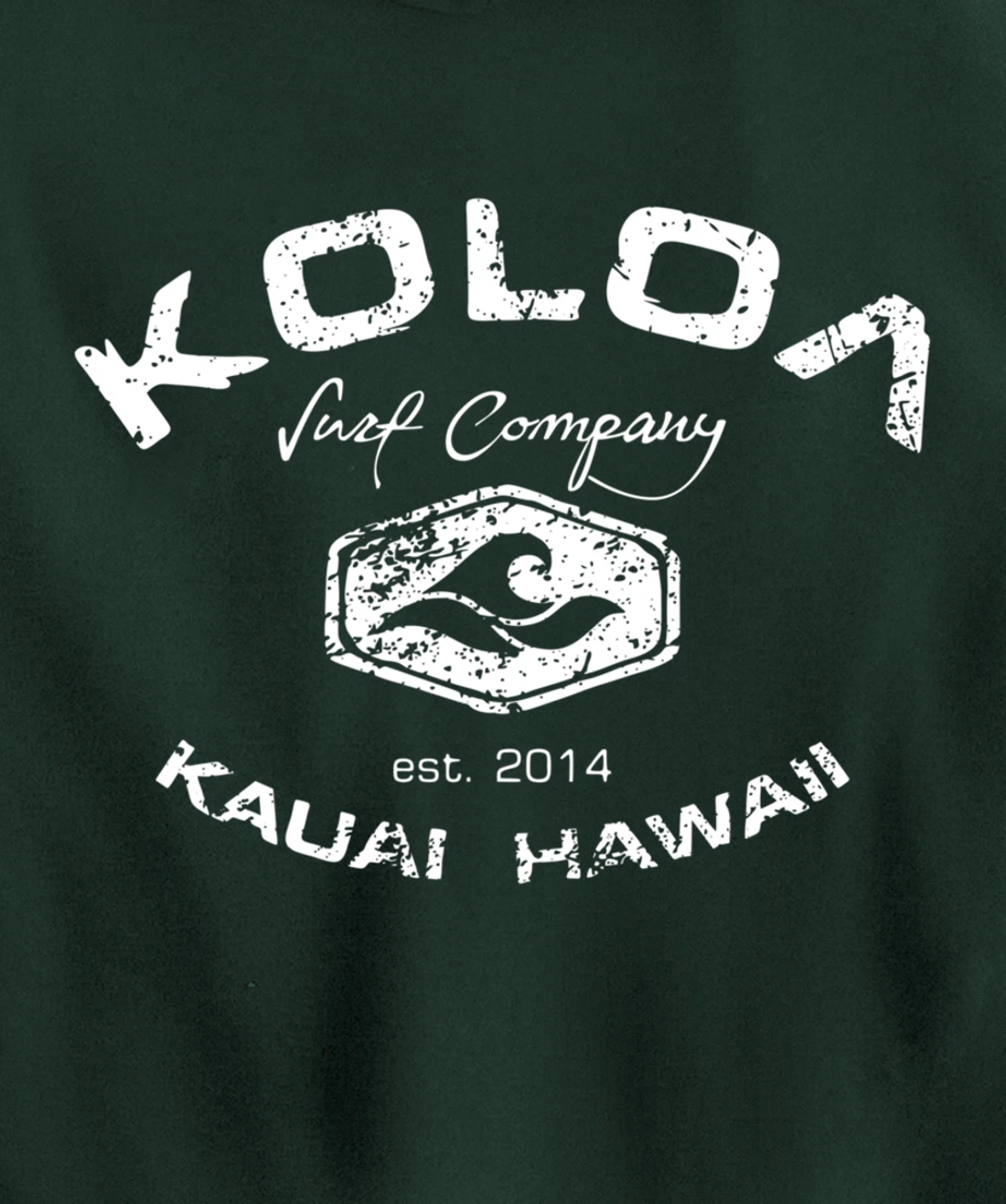 Koloa Surf Vintage Arch Logo Pullover Hoodie