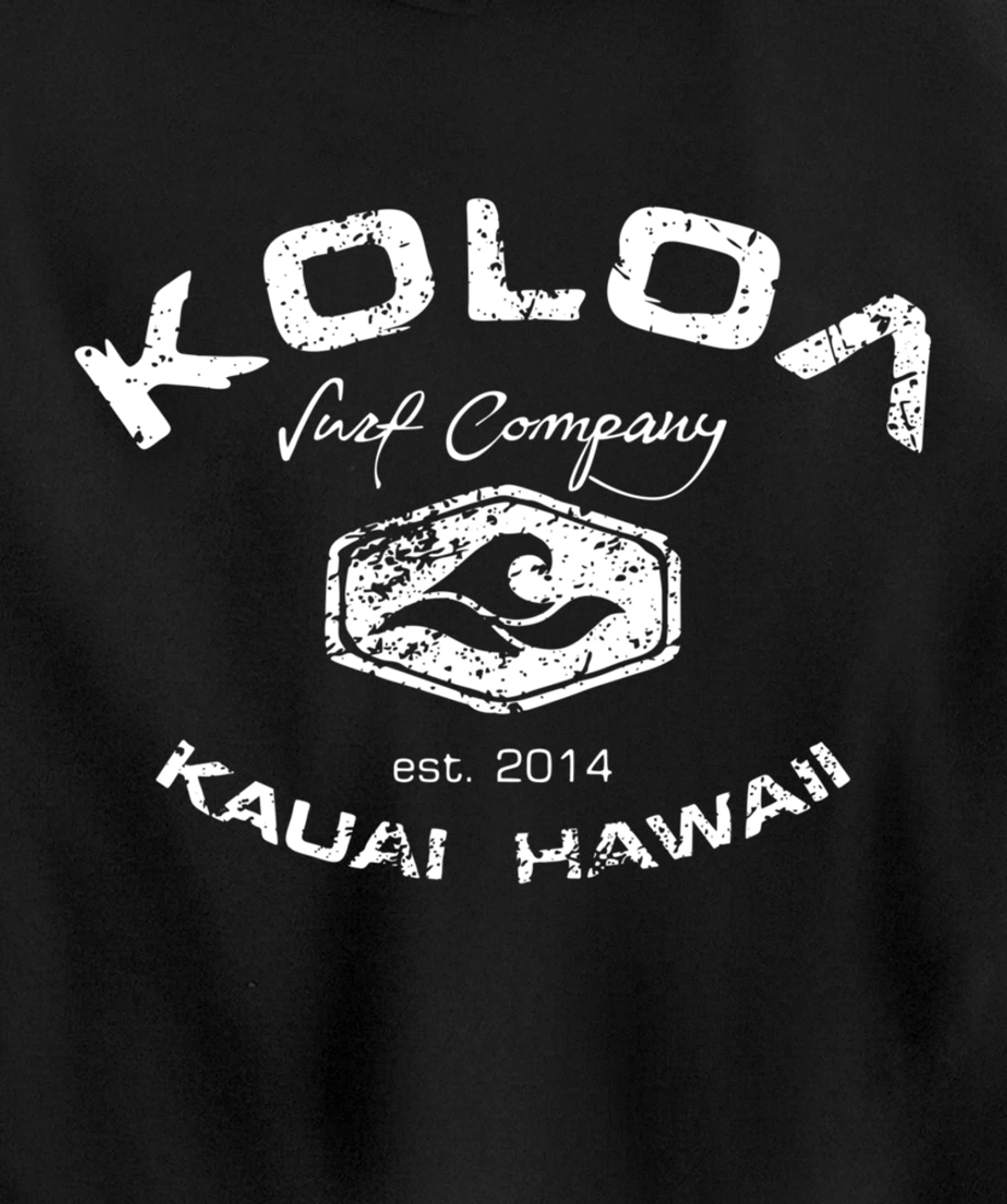 Koloa Surf Vintage Arch Logo Pullover Hoodie