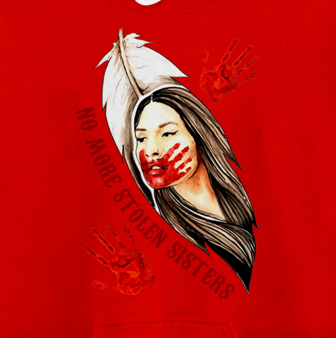 No More Stolen Sisters MMIW Indigenous Pullover Hoodie