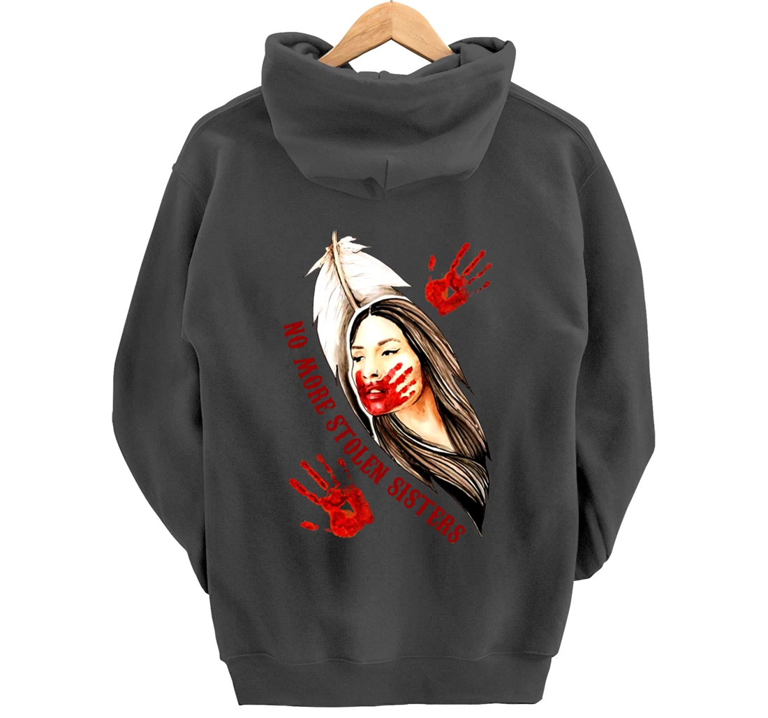 No More Stolen Sisters MMIW Indigenous Pullover Hoodie