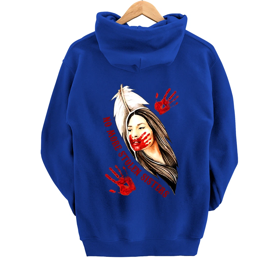 No More Stolen Sisters MMIW Indigenous Pullover Hoodie