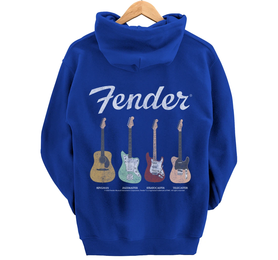 Fender Vintage Guitar Lineup Pullover Hoodie
