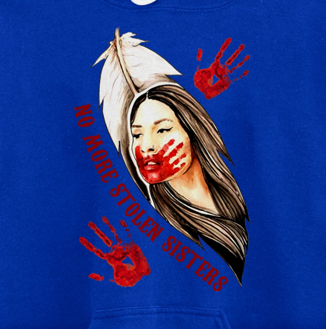 No More Stolen Sisters MMIW Indigenous Pullover Hoodie