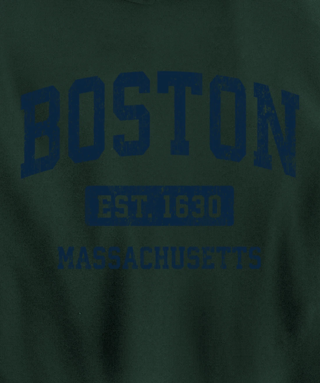 Boston Massachusetts MA Vintage Athletic Sports Design Pullover Hoodie