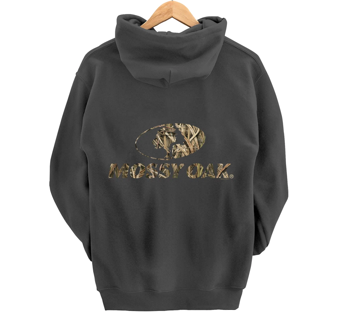 Mossy Oak Nature Camouflage Classic Outdoors Logo V2 Pullover Hoodie
